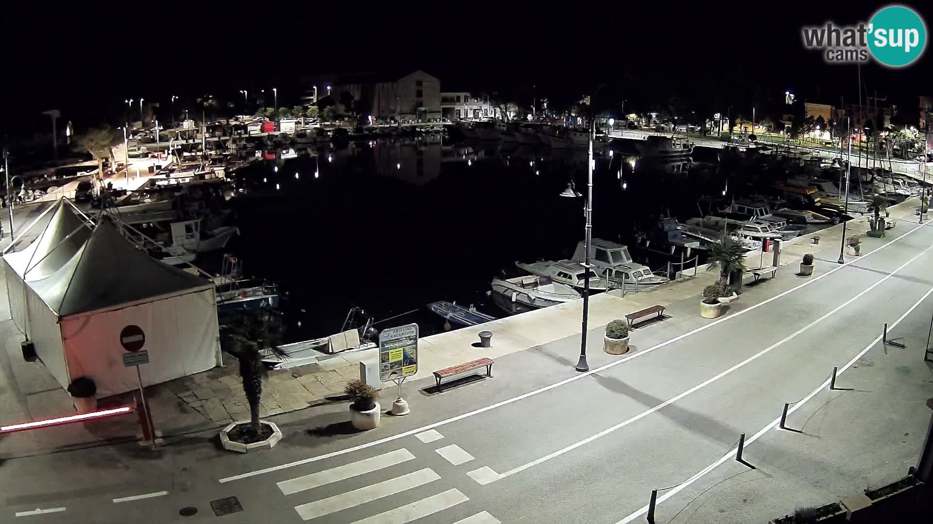Novigrad webcam Mandrač | Cittanova in Istria – Porto vecchio
