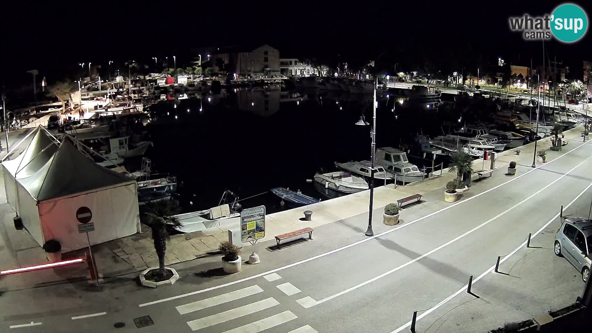 Novigrad webcam Mandrač | old marina – Istria