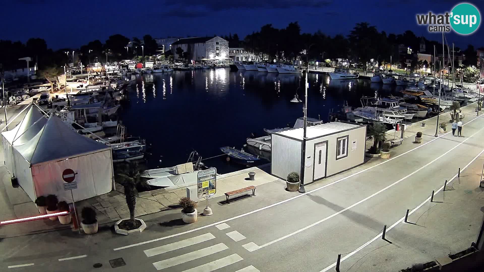 Novigrad webcam Mandrač | old marina – Istria
