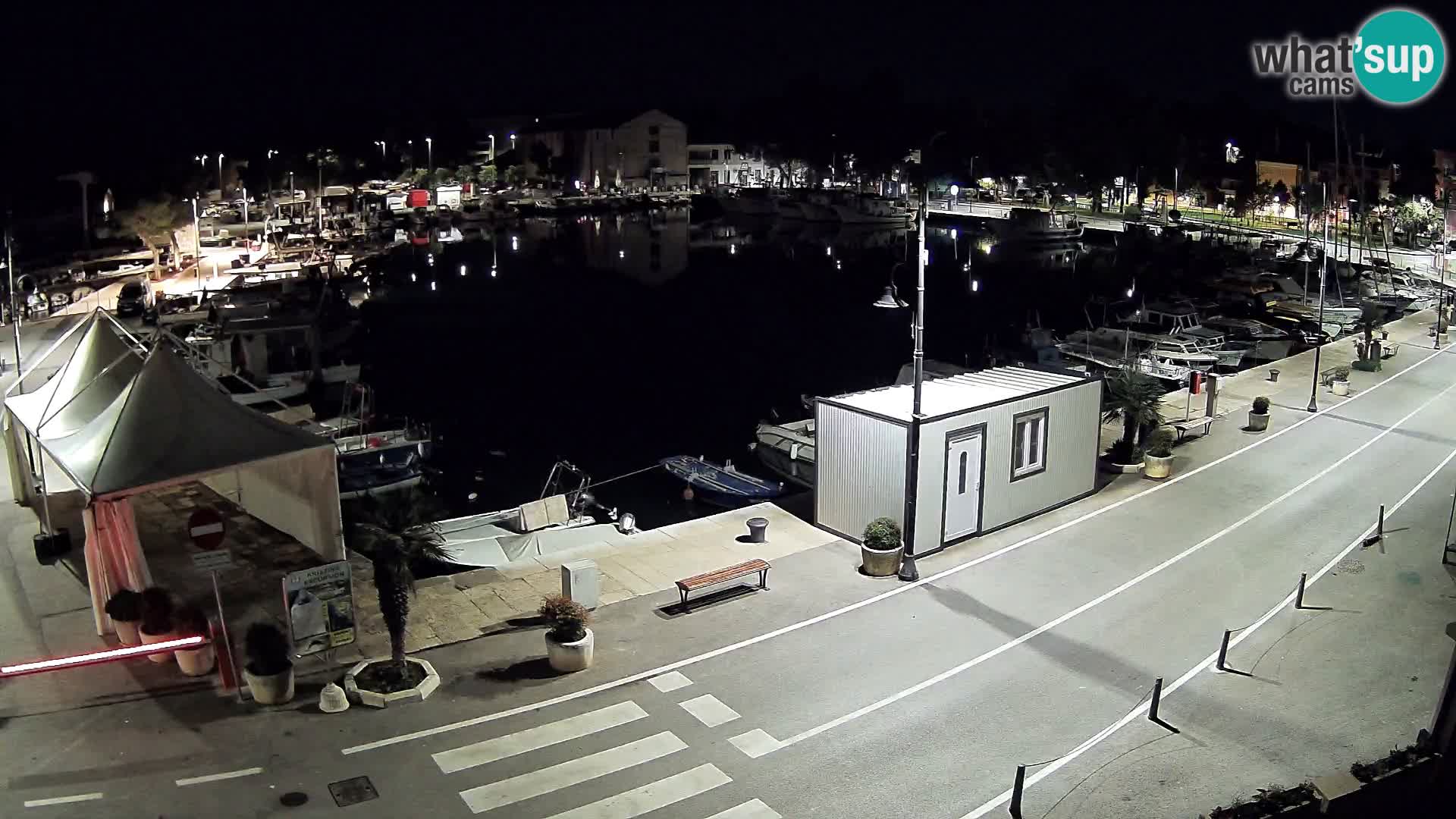 Novigrad webcam Mandrač | old marina – Istria