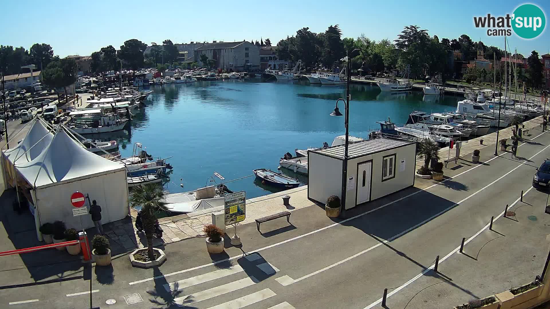 Novigrad webcam Mandrač | old marina – Istria