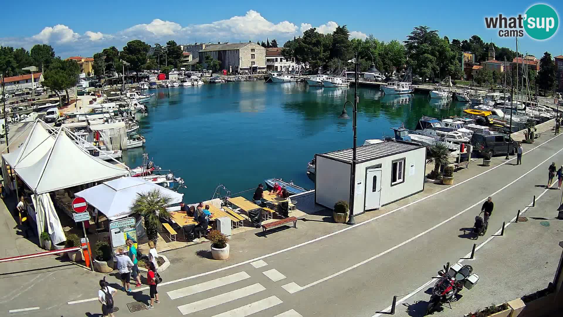 Novigrad webcam – old marina “Mandrač”