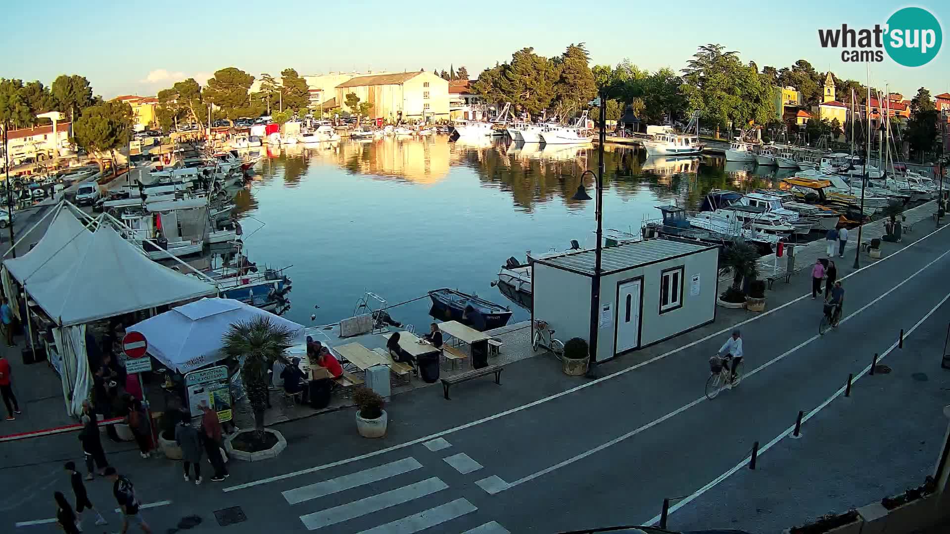 Novigrad webcam Mandrač | old marina – Istria