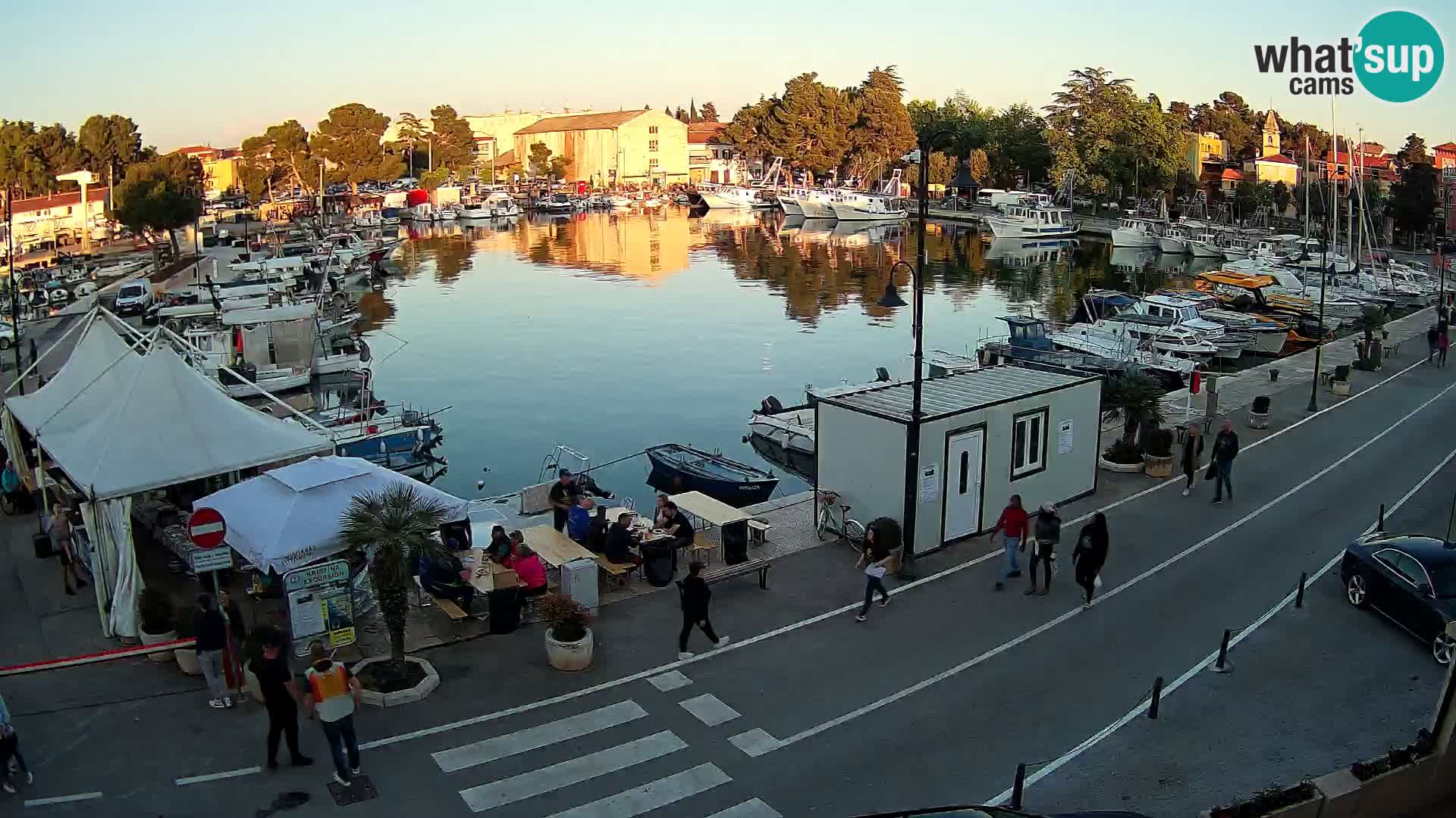 Novigrad webcam Mandrač | old marina – Istria