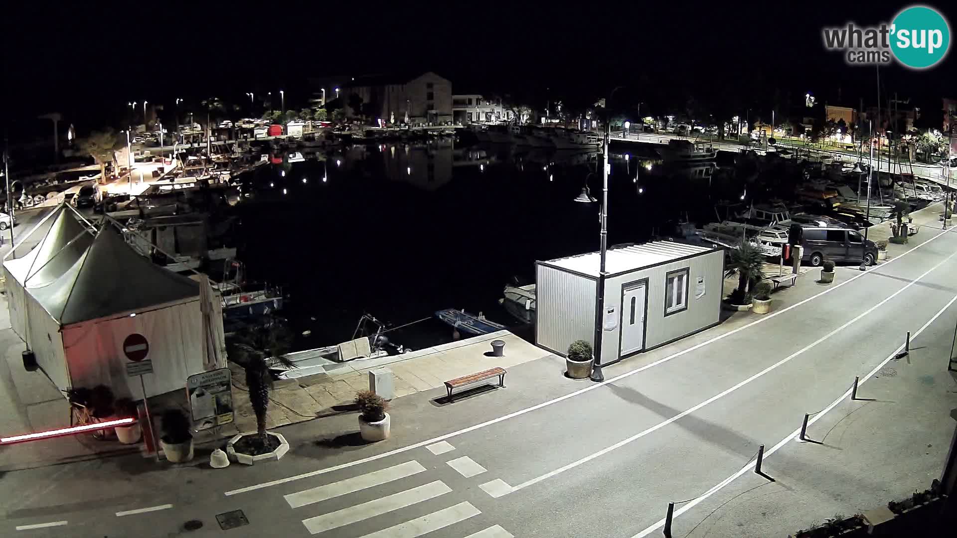 Novigrad webcam Mandrač | Cittanova in Istria – Porto vecchio