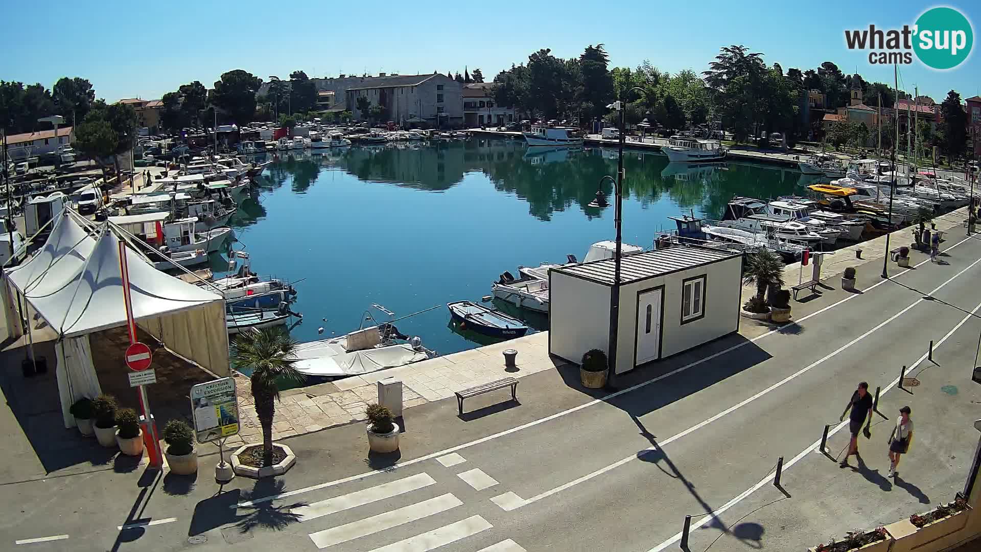Novigrad webcam Mandrač | old marina – Istria
