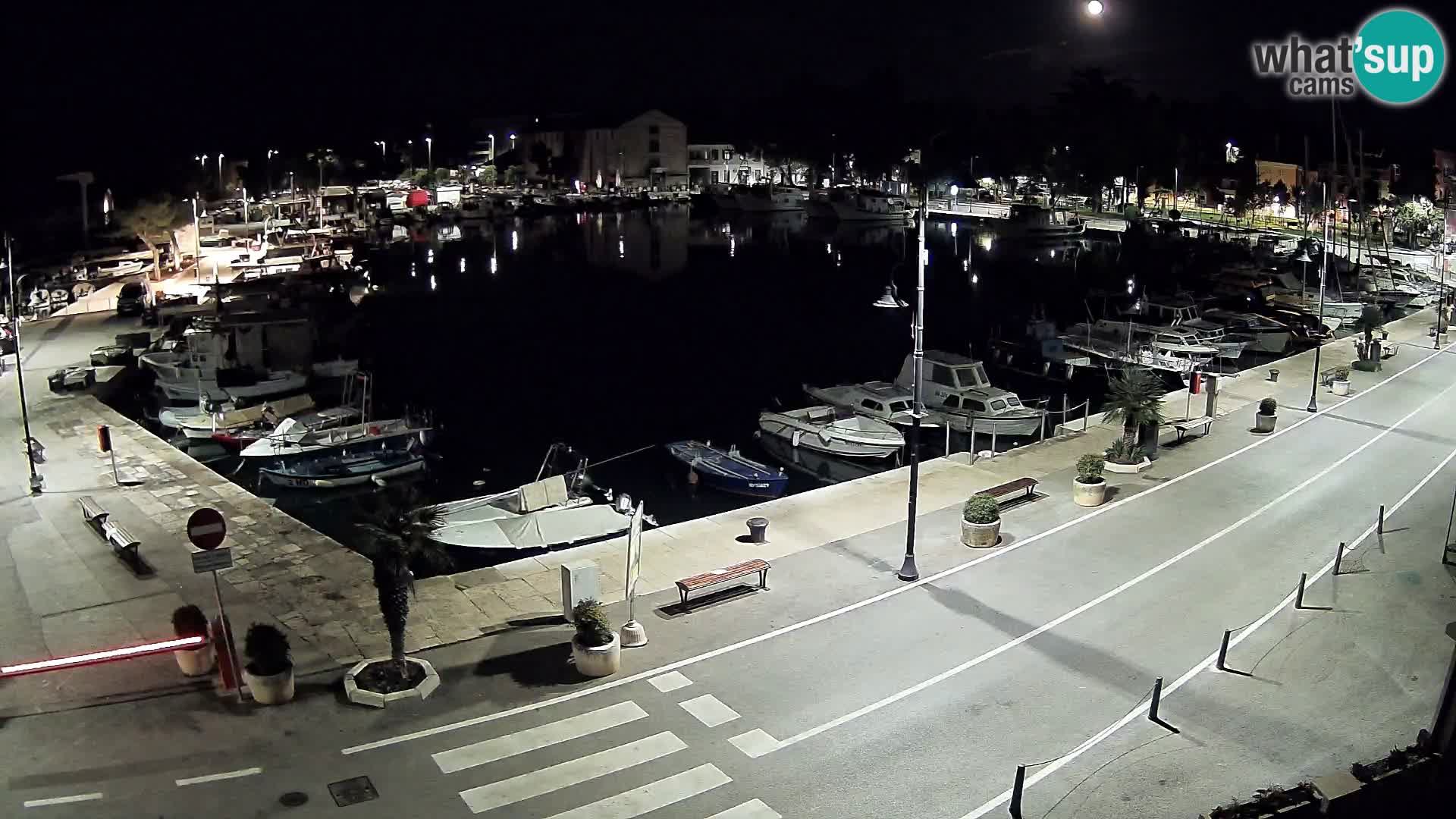 Novigrad webcam Mandrač | alten Hafen – Istrien