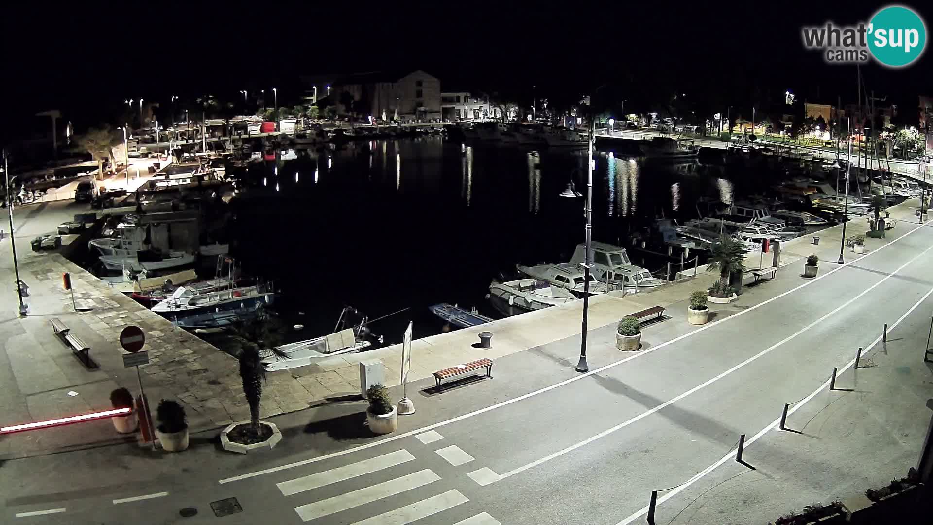 Novigrad webcam Mandrač | alten Hafen – Istrien