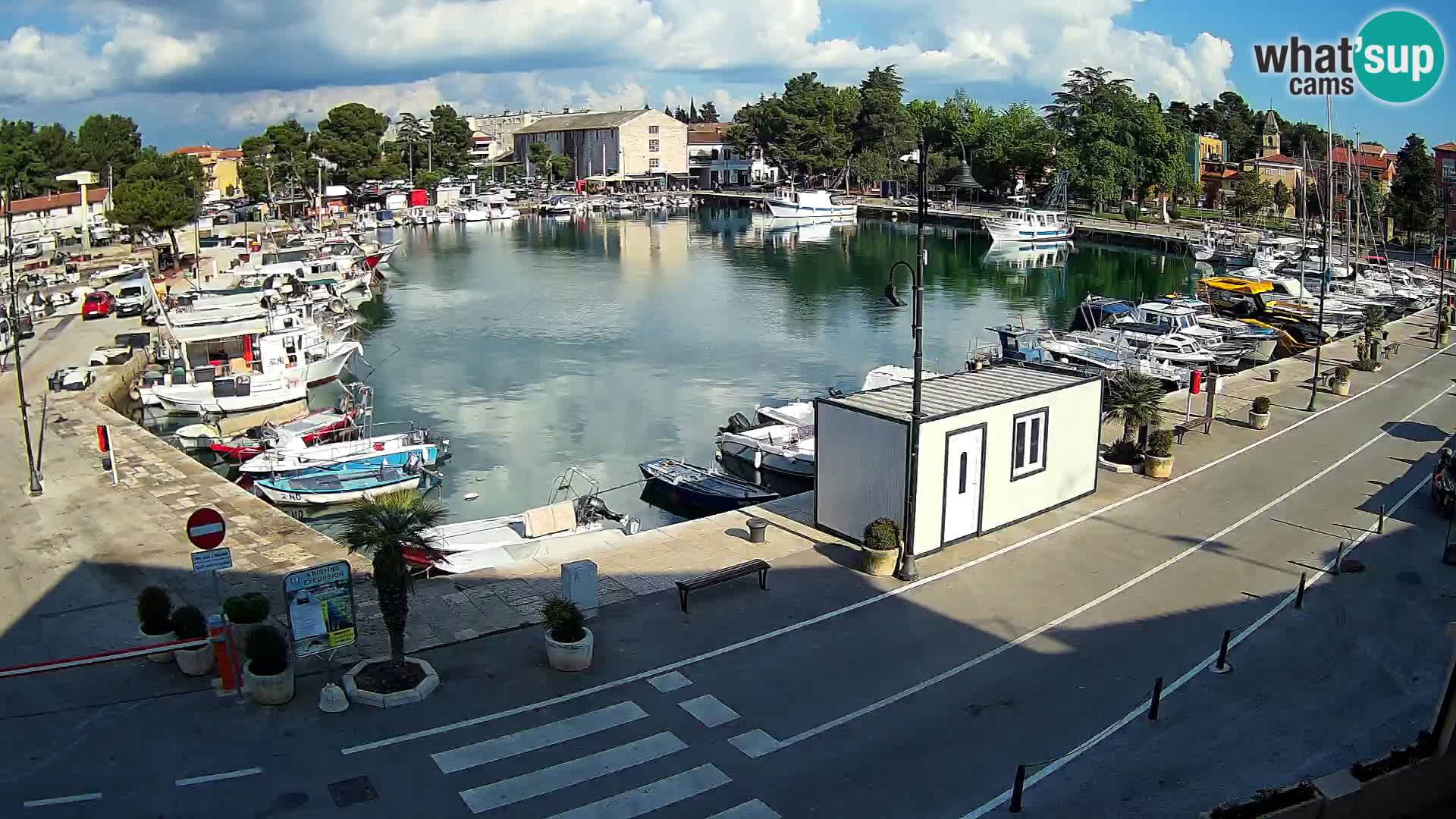 Novigrad webcam – old marina “Mandrač”