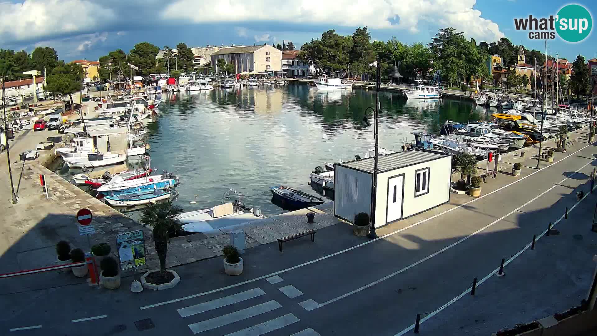 Novigrad webcam Mandrač | old marina – Istria