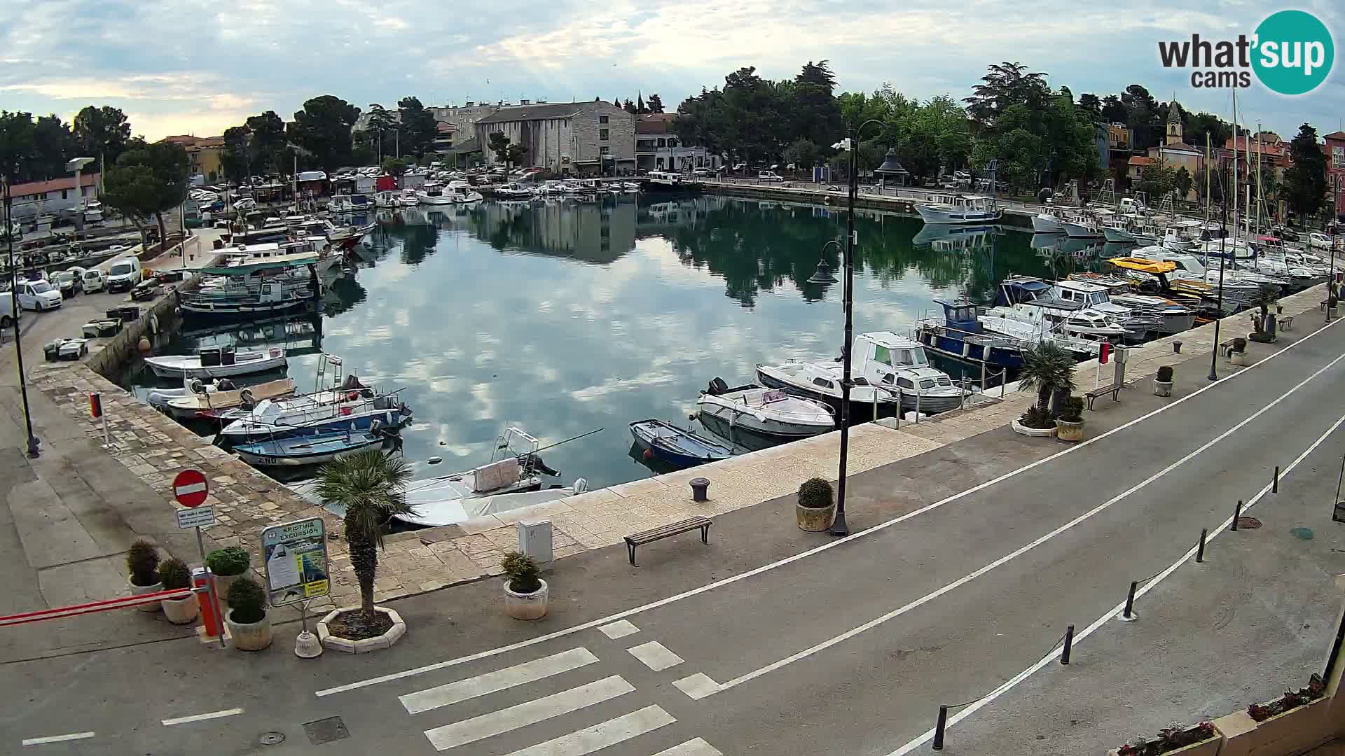 Novigrad webcam – old marina “Mandrač”