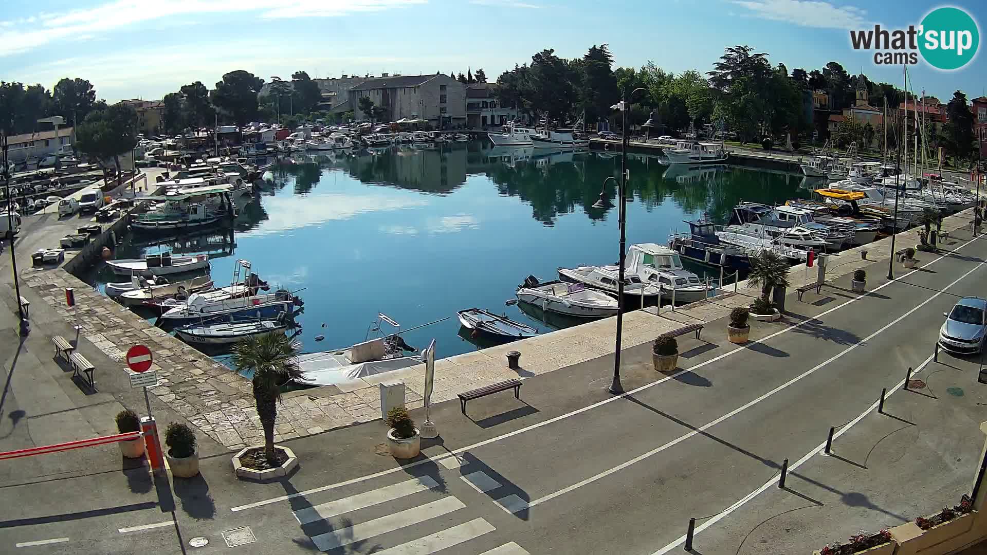 Novigrad webcam – old marina “Mandrač”