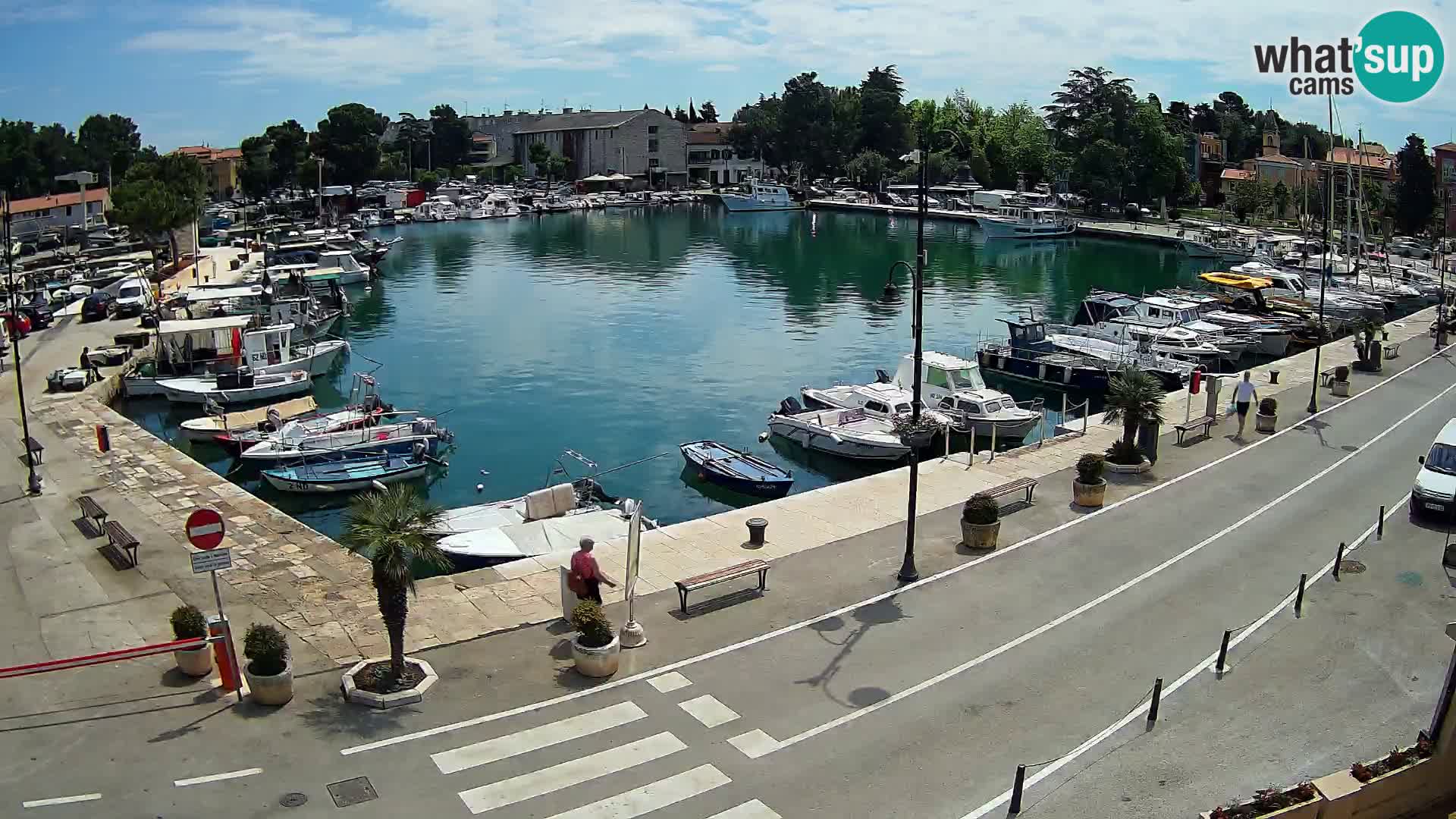 Novigrad webcam Mandrač | Cittanova in Istria – Porto vecchio