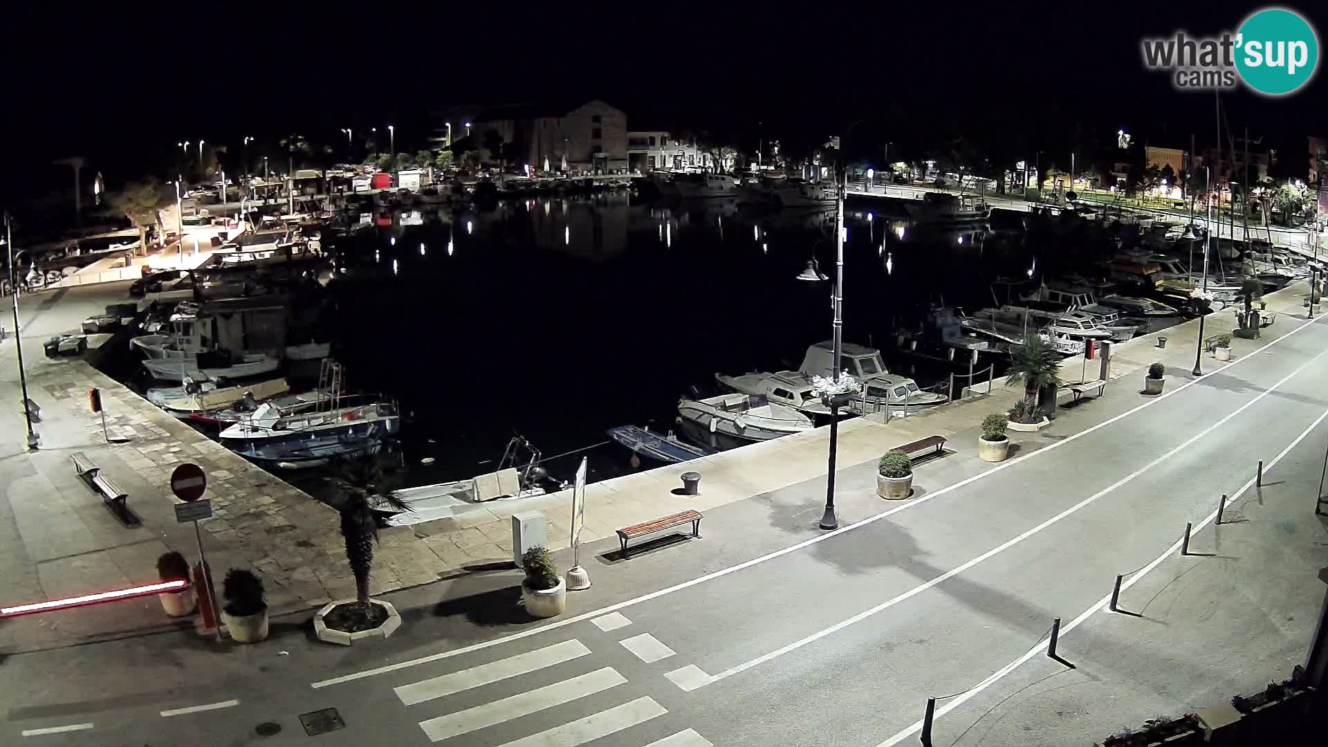 Novigrad webcam Mandrač | alten Hafen – Istrien