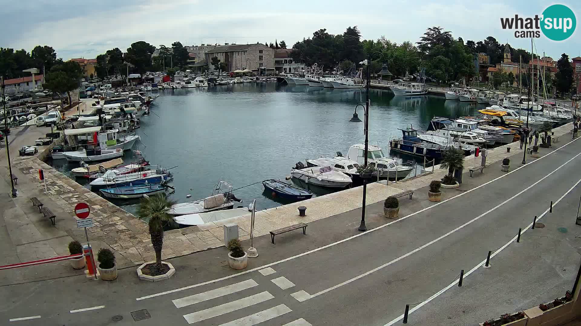 Novigrad webcam Mandrač | old marina – Istria