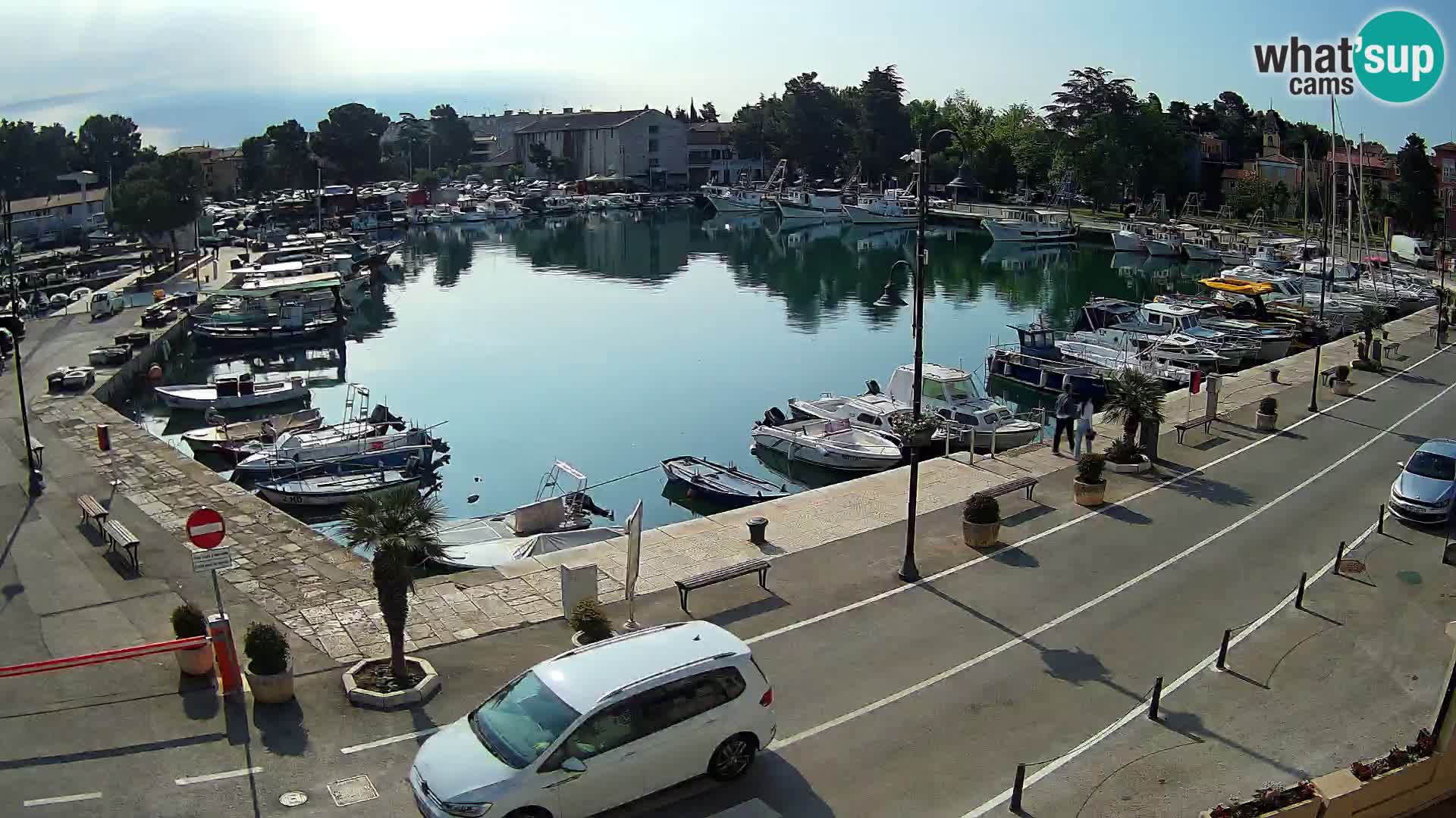 Novigrad webcam Mandrač | old marina – Istria