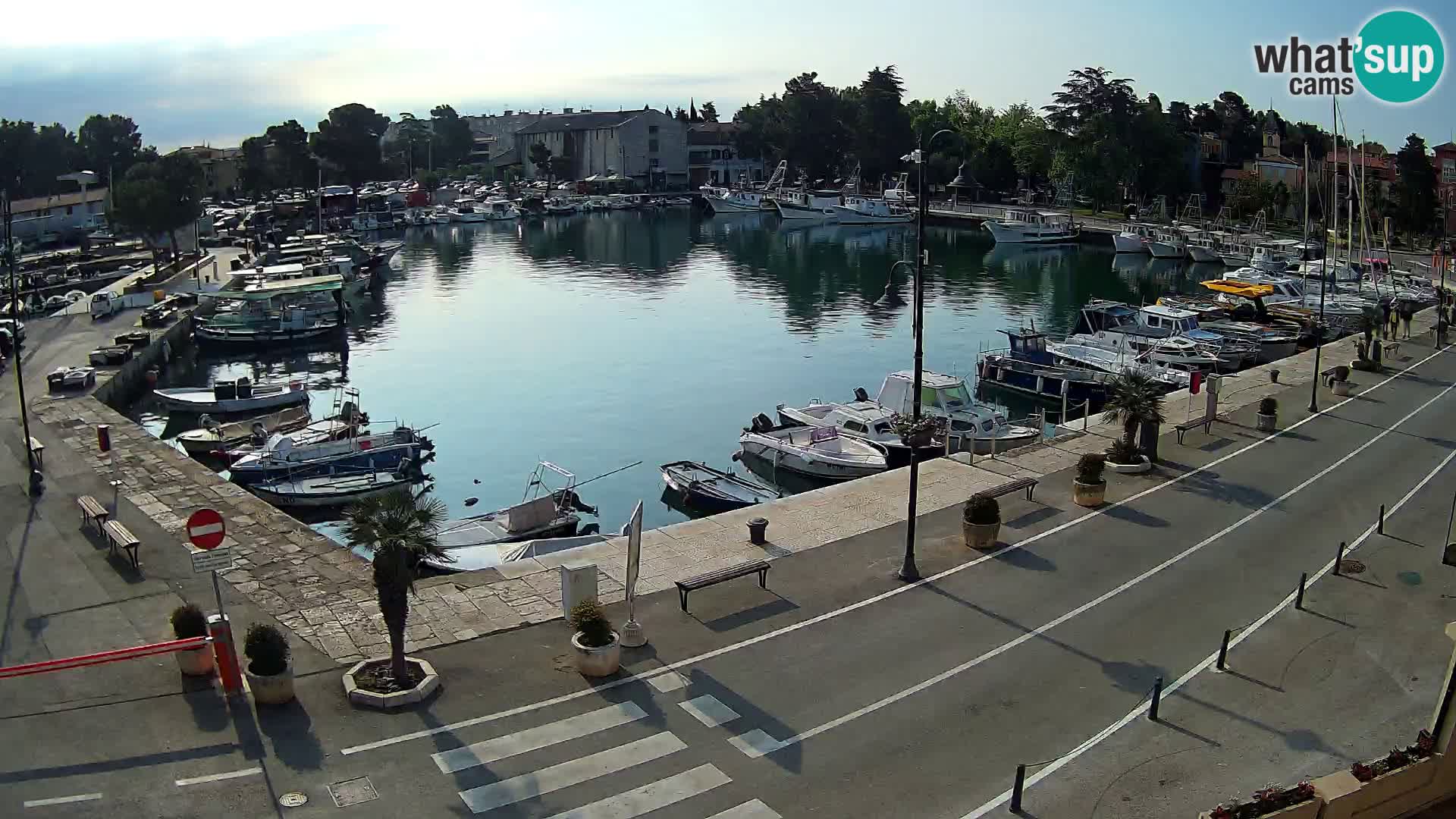 Novigrad webcam – old marina “Mandrač”