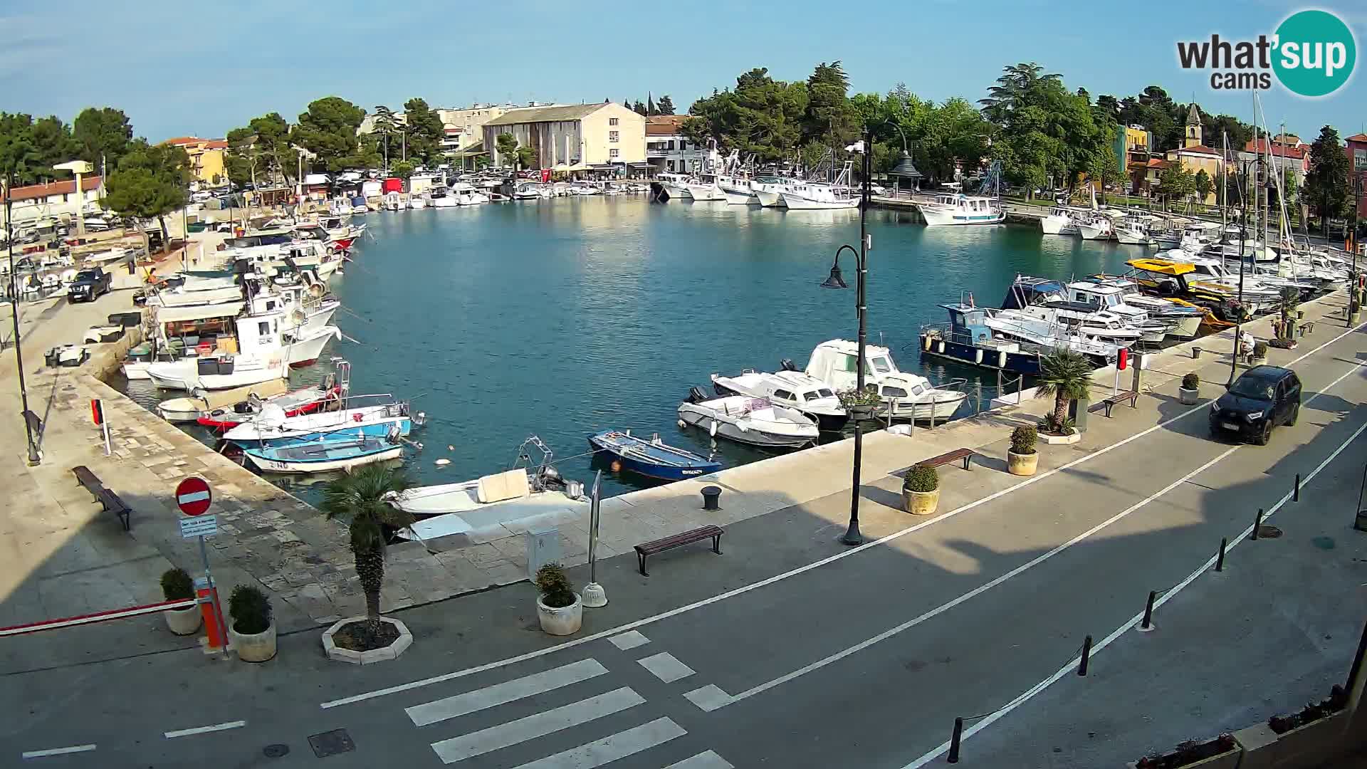 Novigrad webcam – old marina “Mandrač”