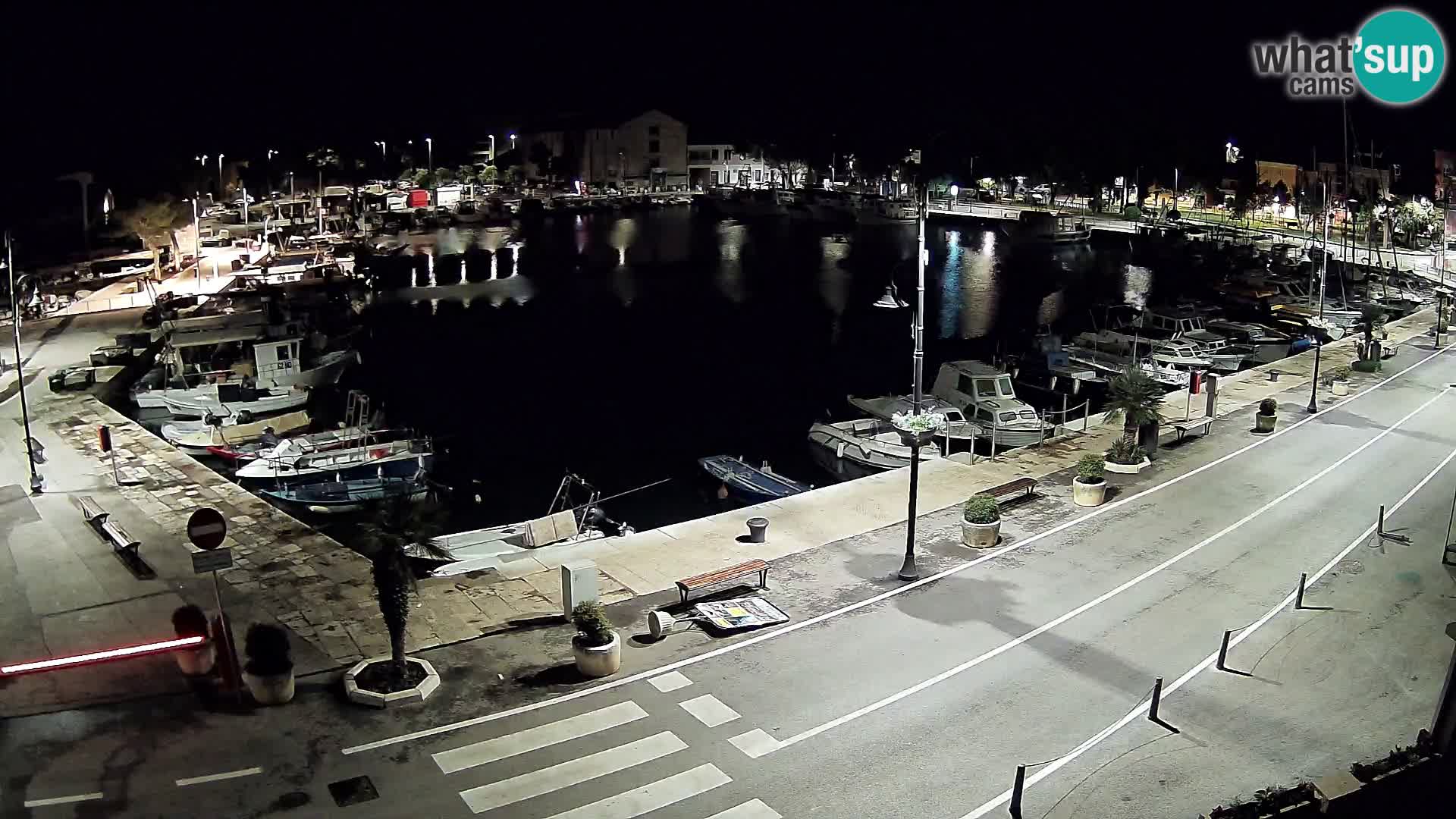 Novigrad webcam – old marina “Mandrač”