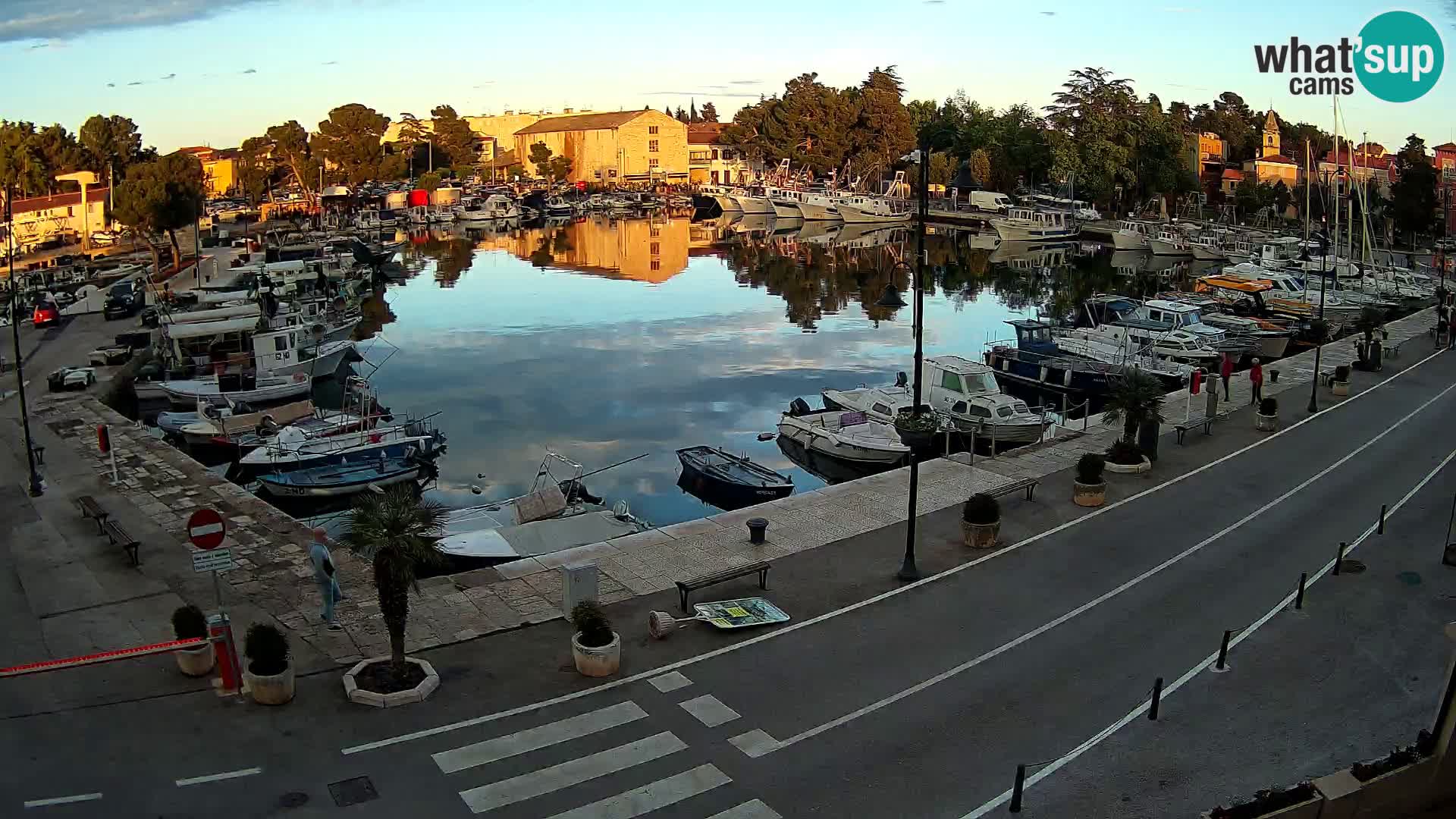 Novigrad webcam – old marina “Mandrač”