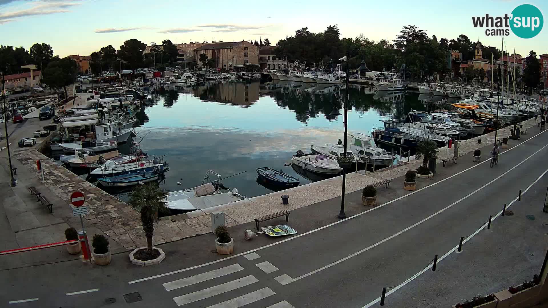 Novigrad webcam Mandrač | Cittanova in Istria – Porto vecchio