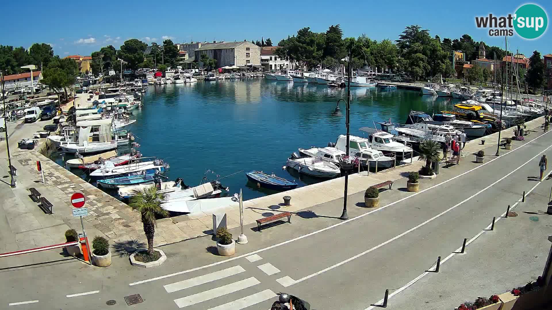 Novigrad webcam Mandrač | old marina – Istria
