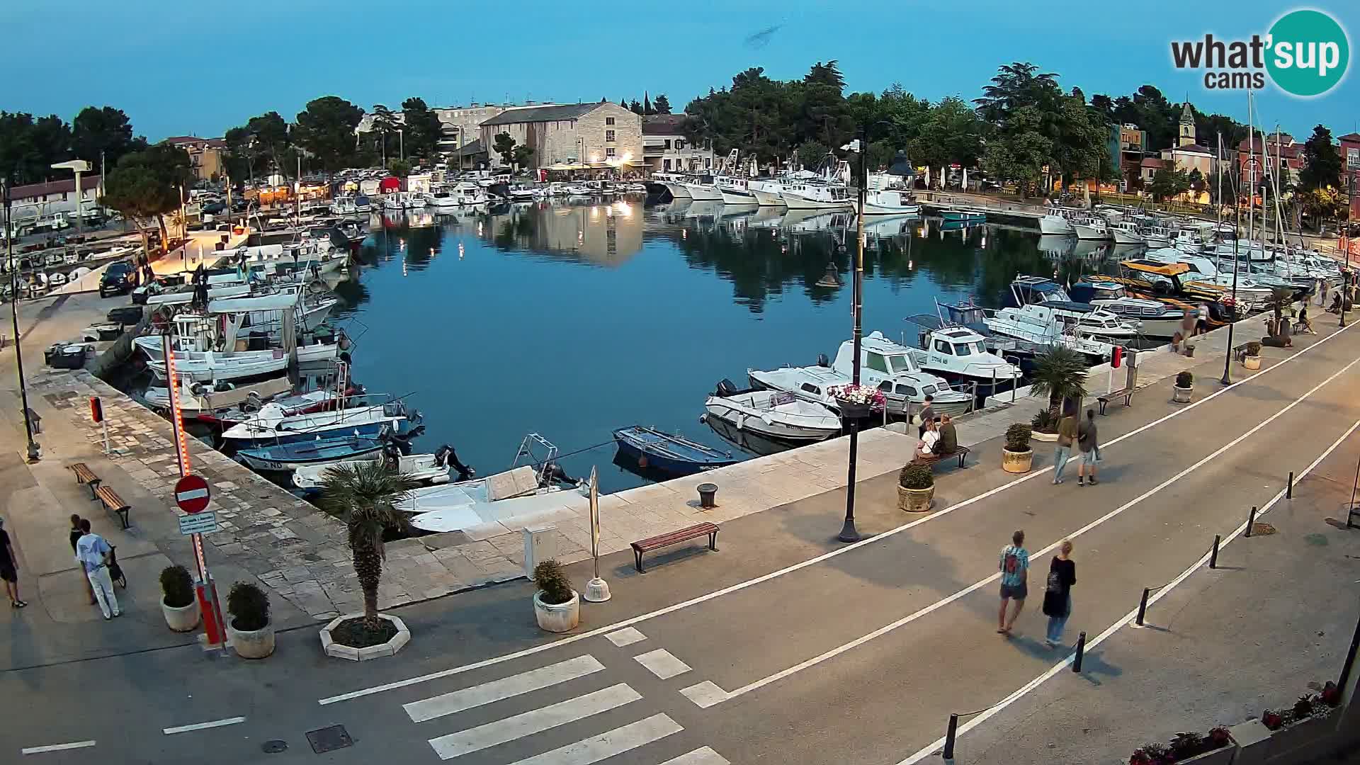 Novigrad webcam Mandrač | old marina – Istria