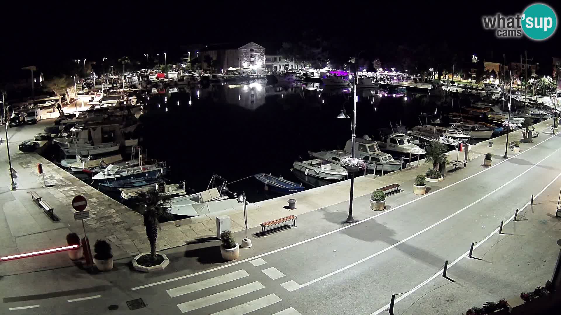 Novigrad webcam Mandrač | alten Hafen – Istrien