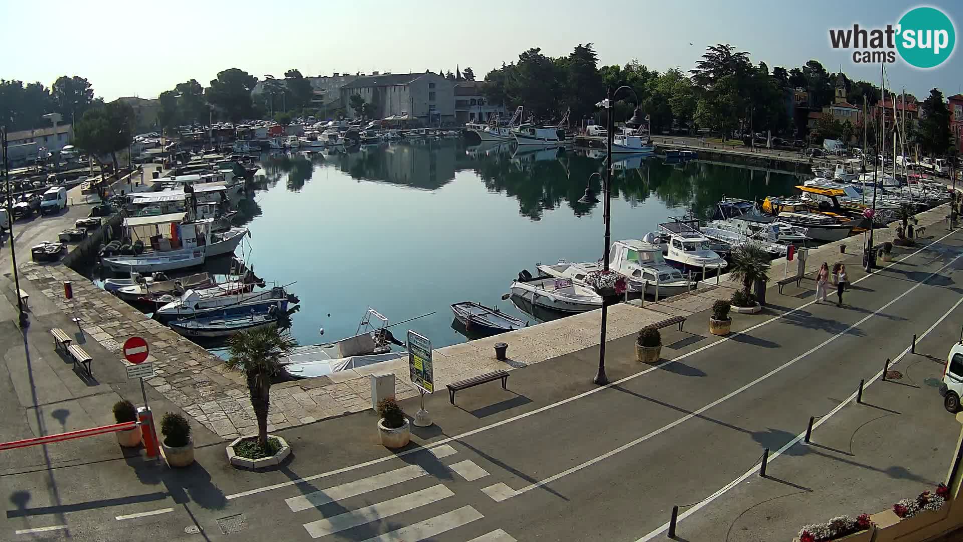 Novigrad webcam Mandrač | old marina – Istria