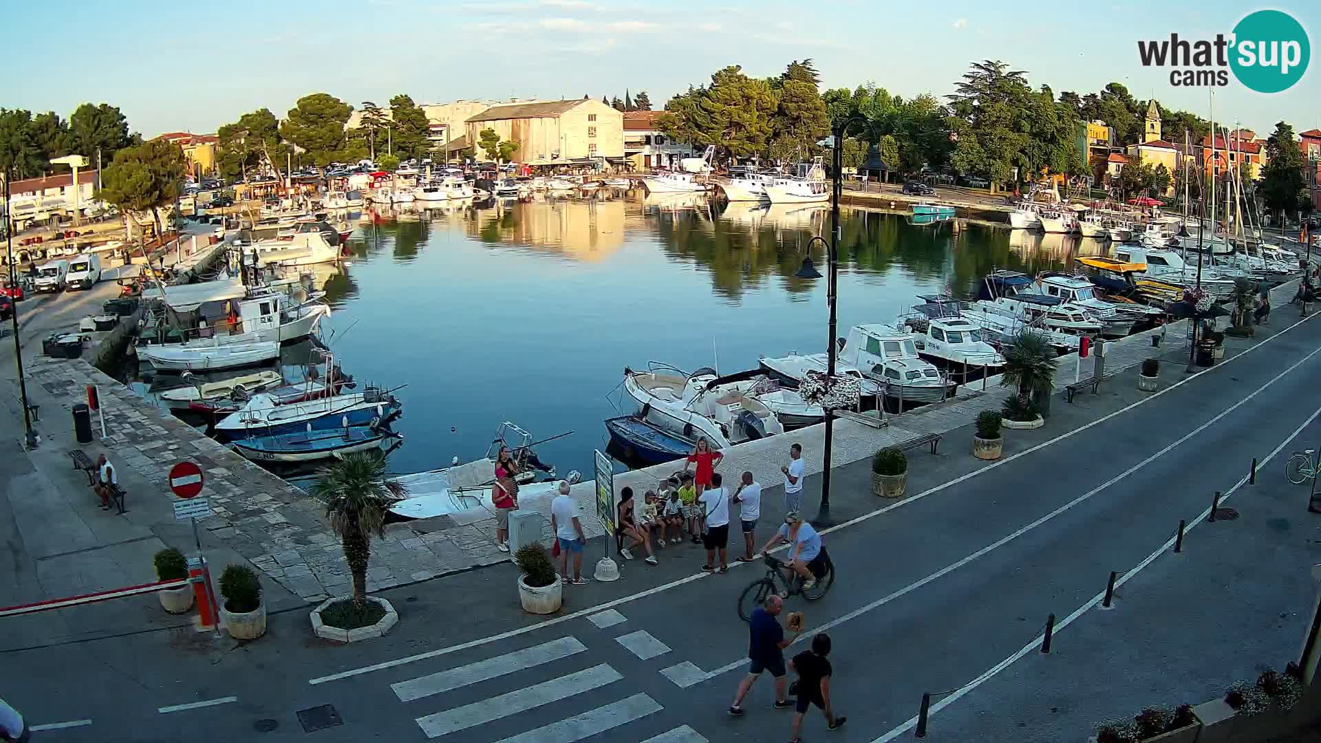 Novigrad webcam Mandrač | old marina – Istria