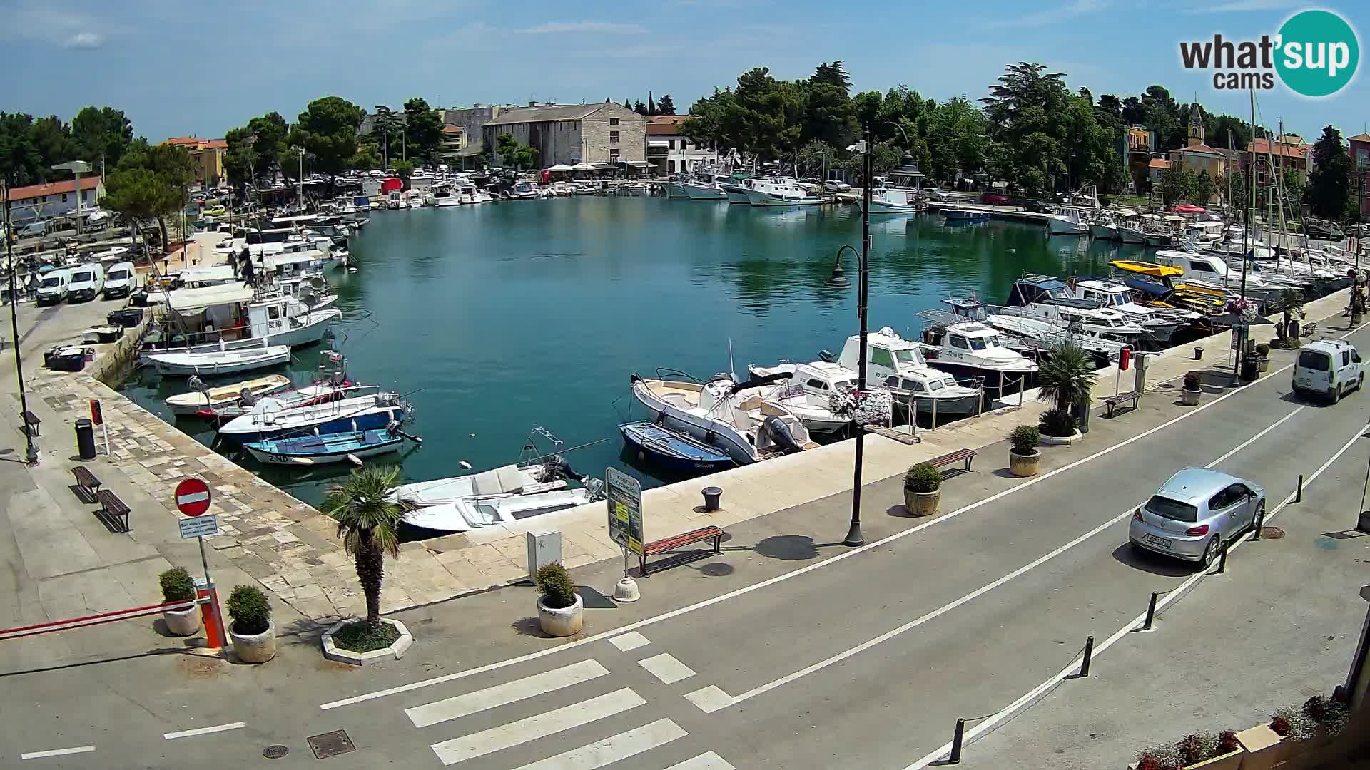 Novigrad webcam Mandrač | old marina – Istria