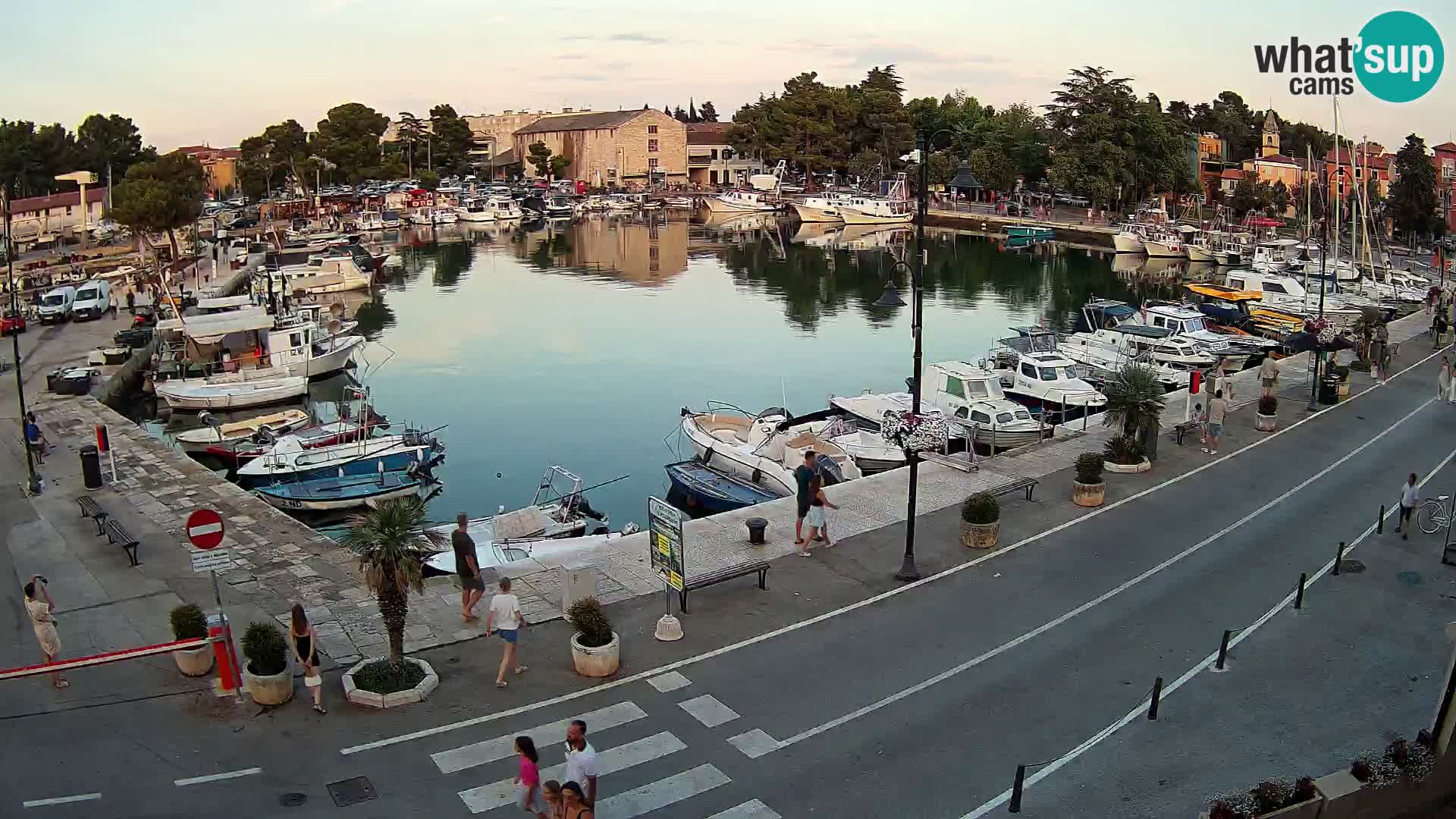 Novigrad webcam Mandrač | old marina – Istria