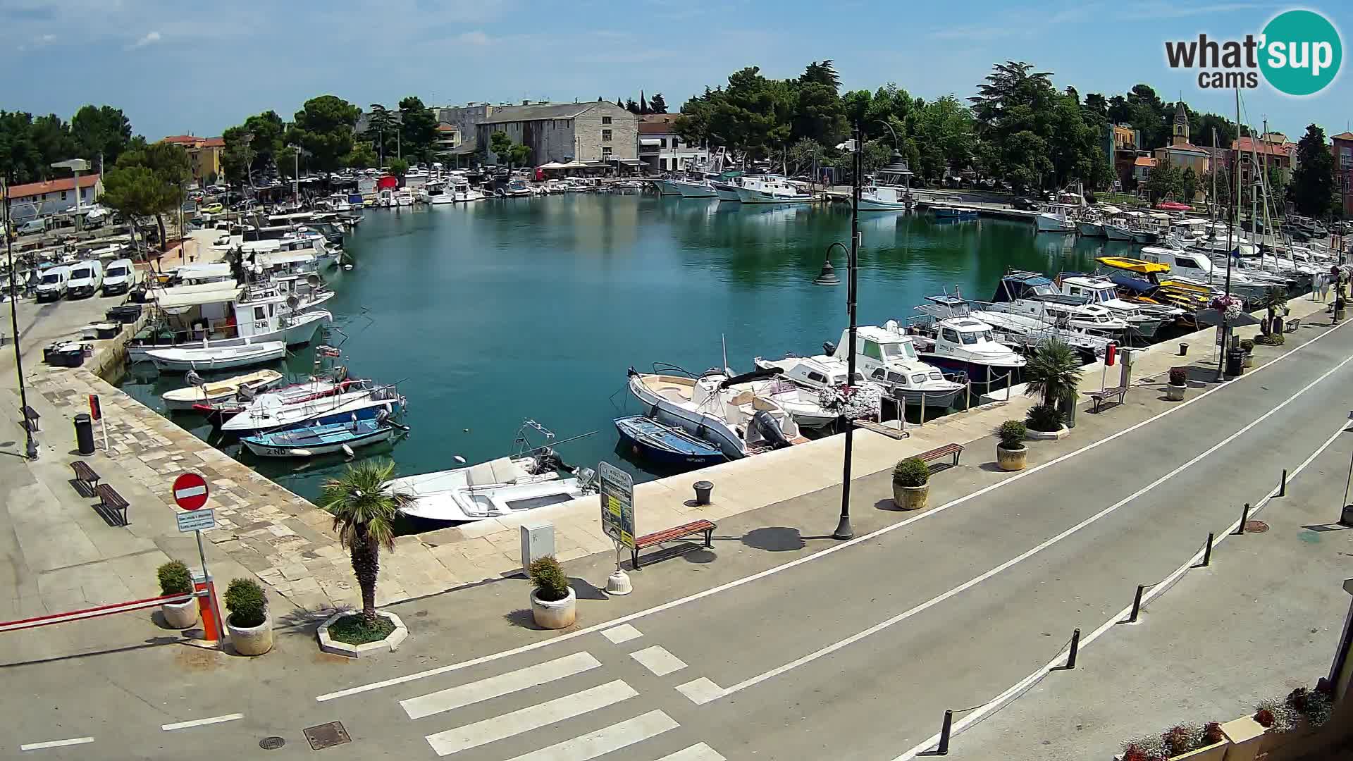 Novigrad webcam Mandrač | old marina – Istria