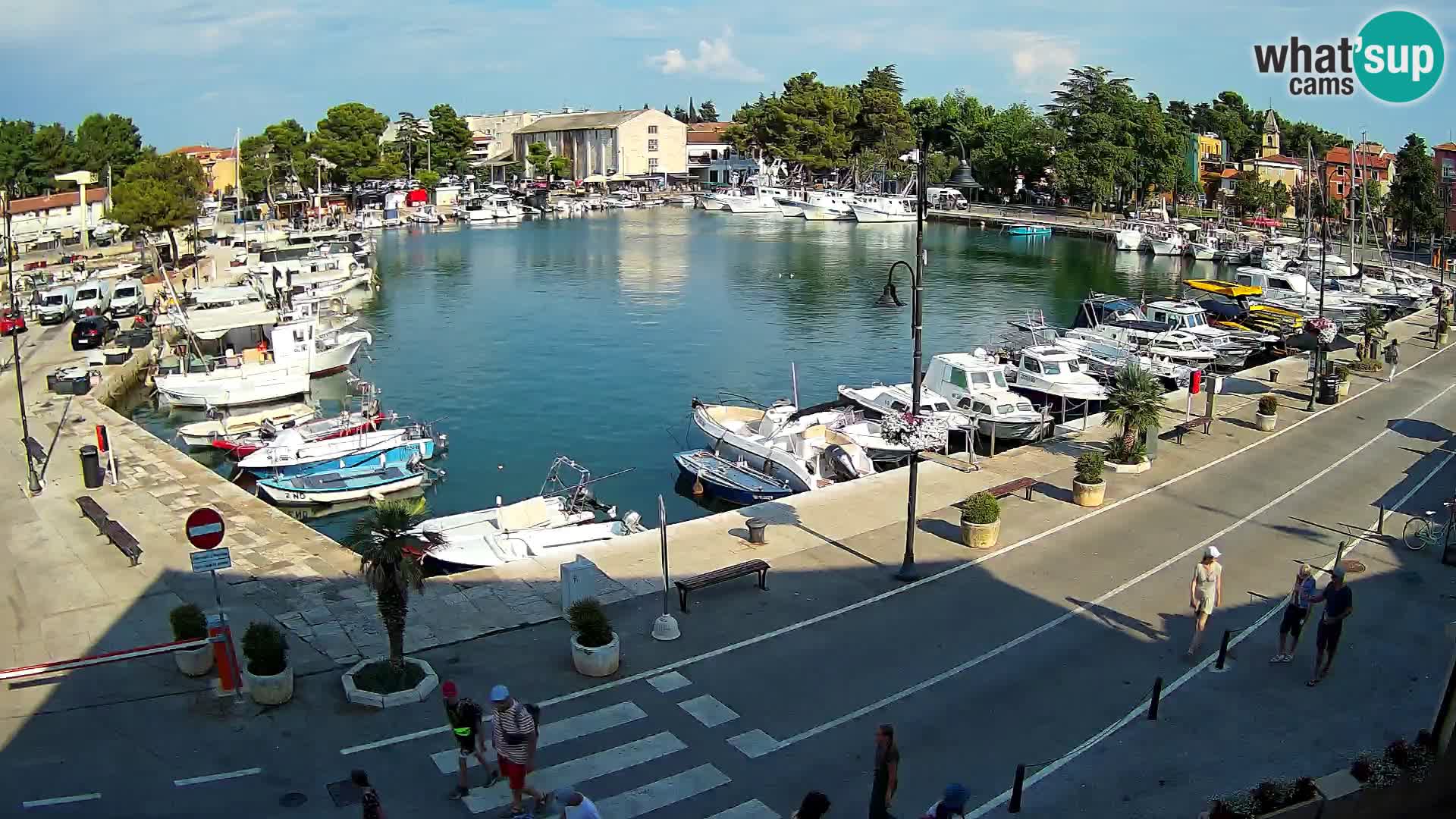Novigrad webcam Mandrač | old marina – Istria