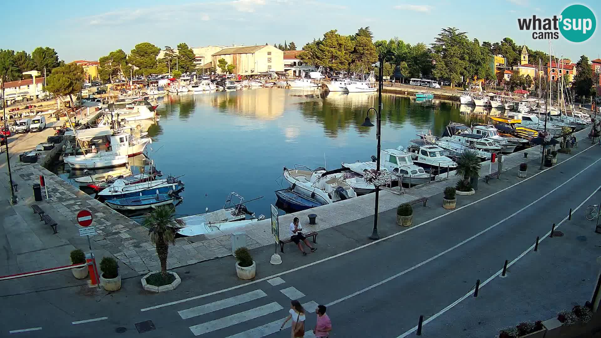 Novigrad webcam Mandrač | old marina – Istria