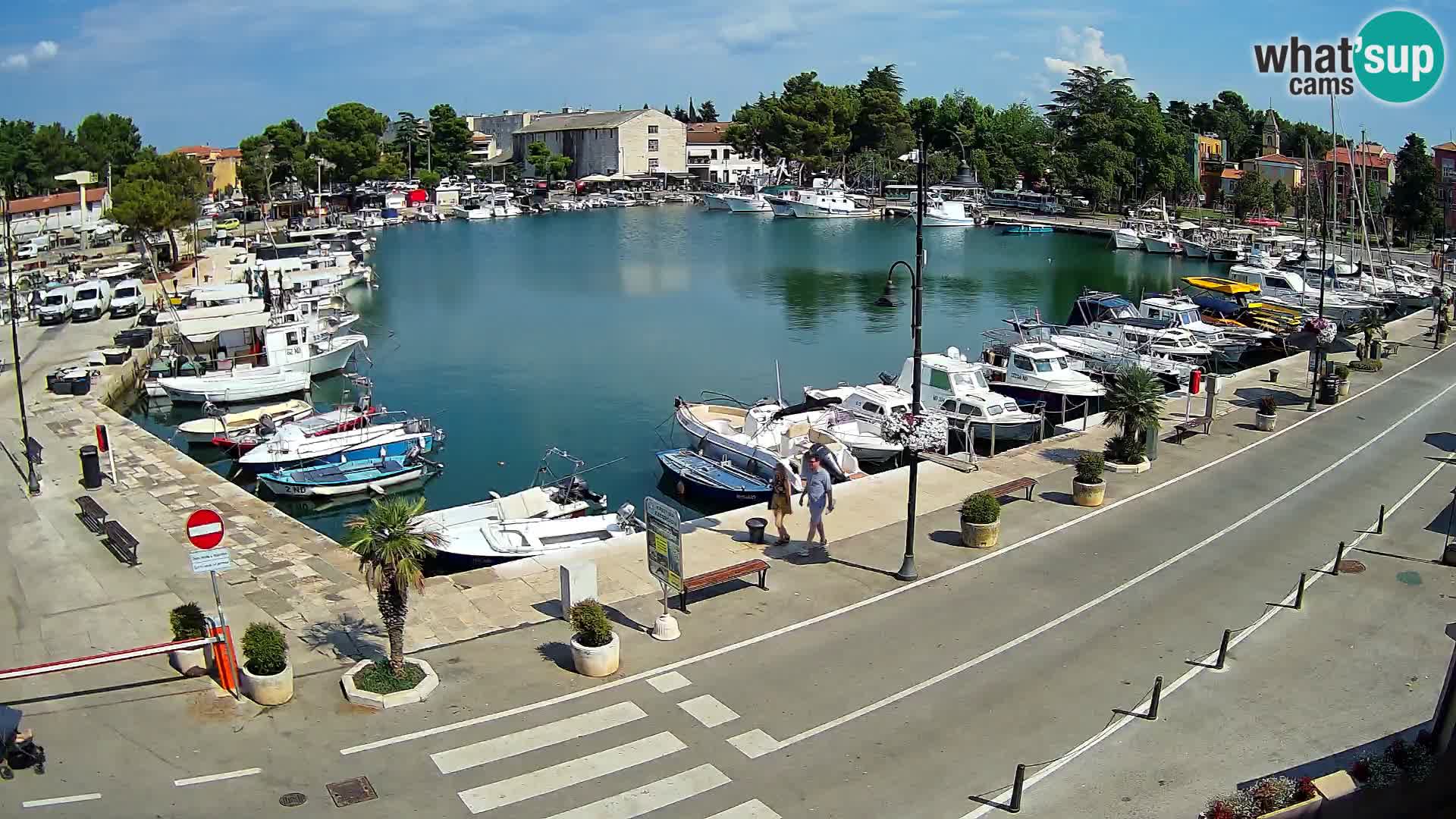 Novigrad webcam Mandrač | old marina – Istria