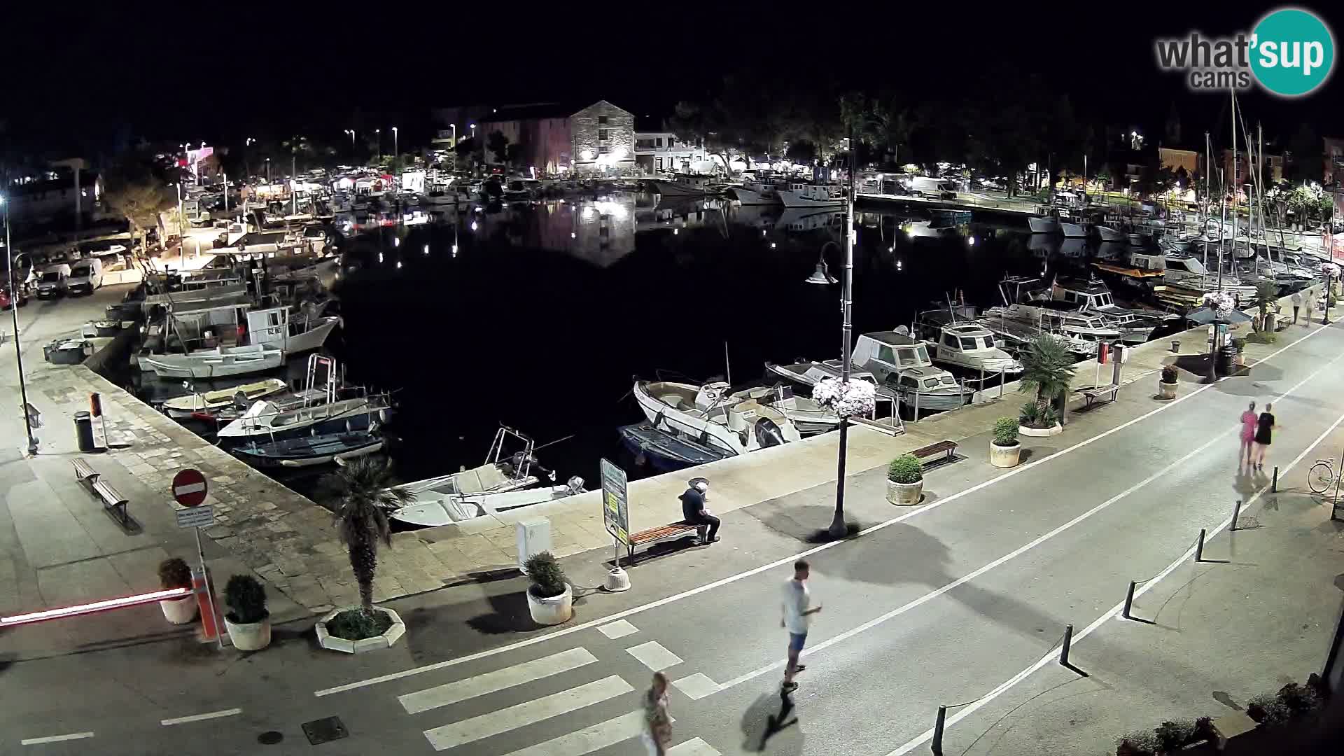 Novigrad webcam Mandrač | old marina – Istria