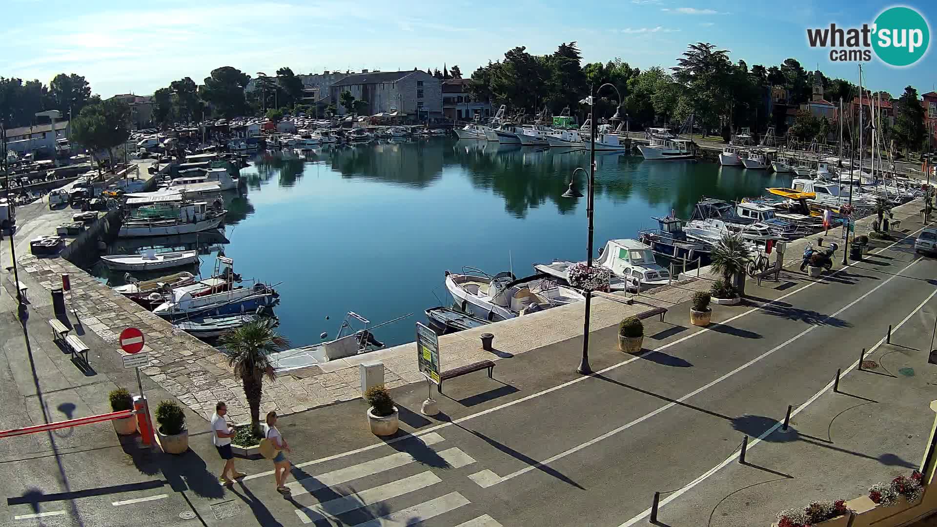 Novigrad webcam Mandrač | old marina – Istria