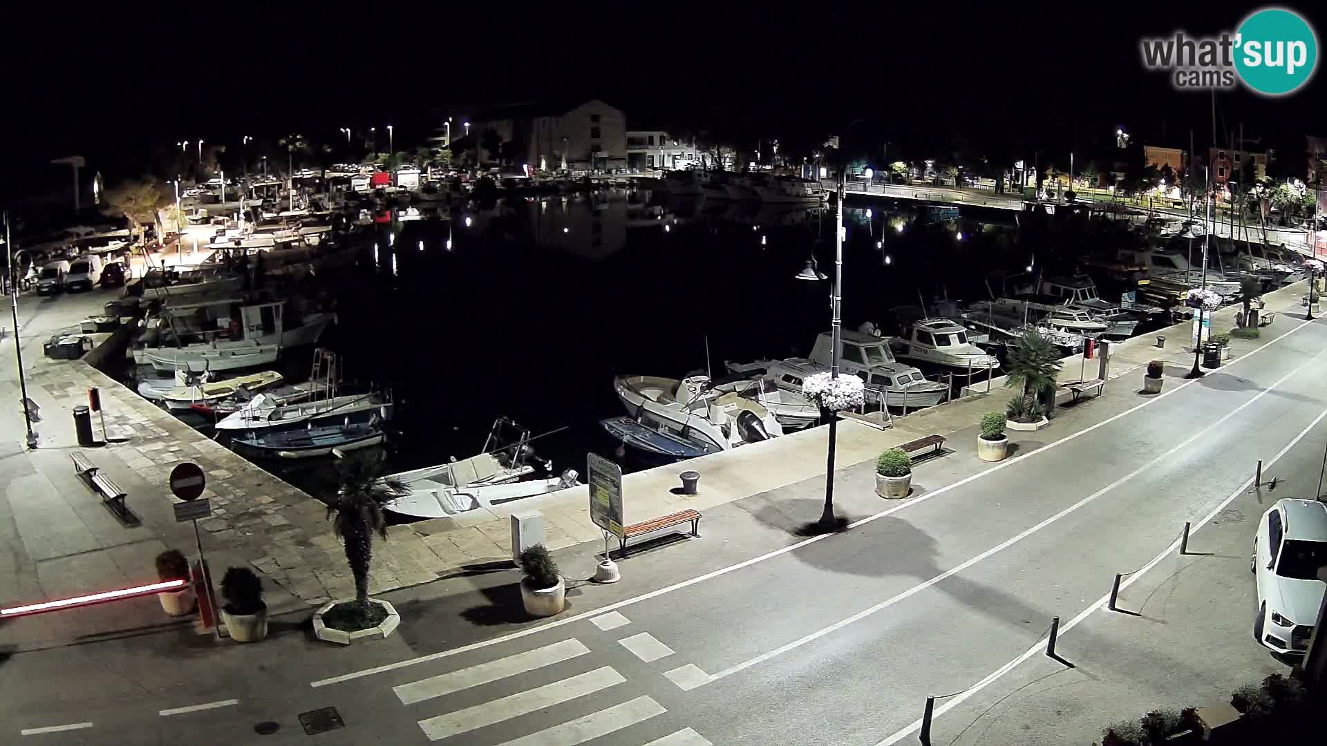 Novigrad webcam Mandrač | Cittanova in Istria – Porto vecchio