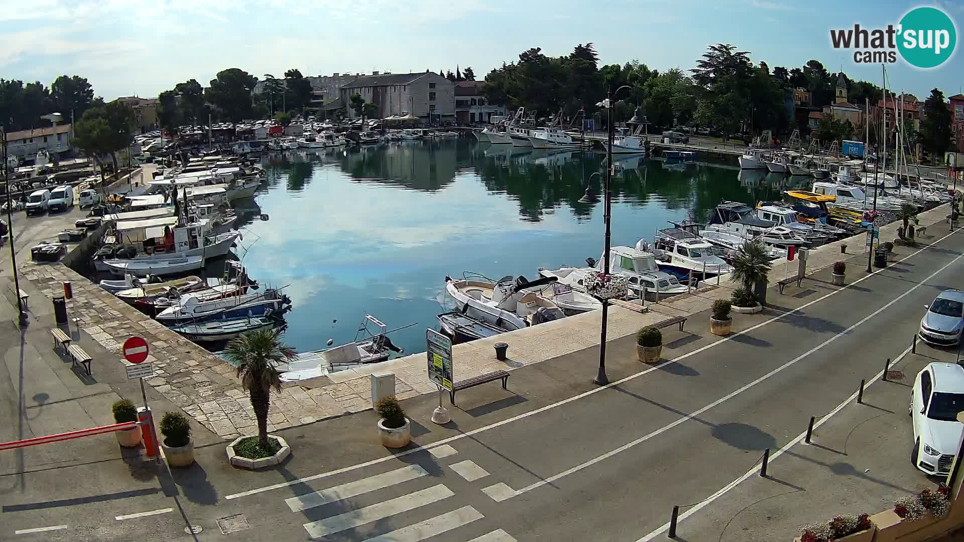 Novigrad webcam Mandrač | old marina – Istria