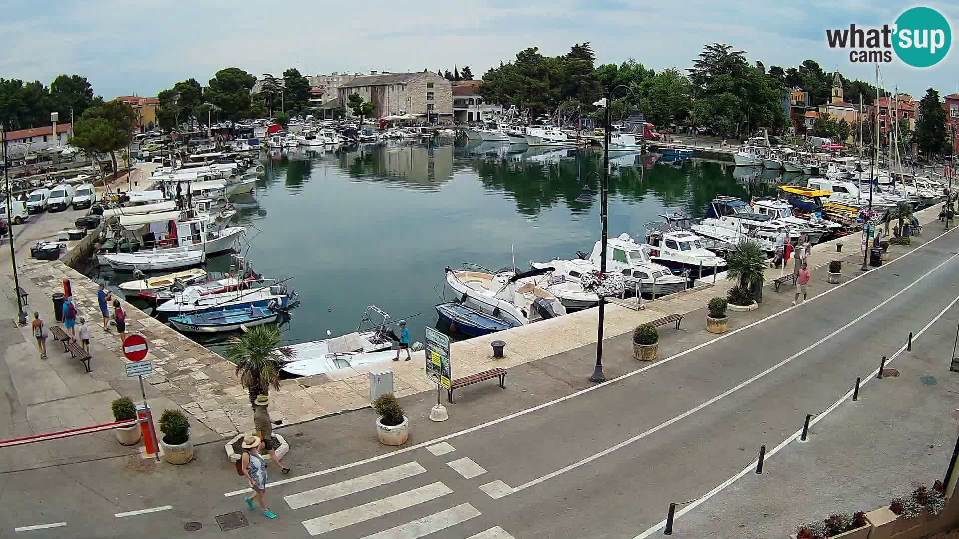 Novigrad webcam Mandrač | old marina – Istria