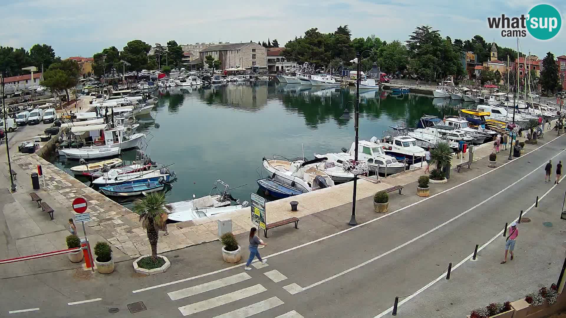 Novigrad webcam Mandrač | old marina – Istria