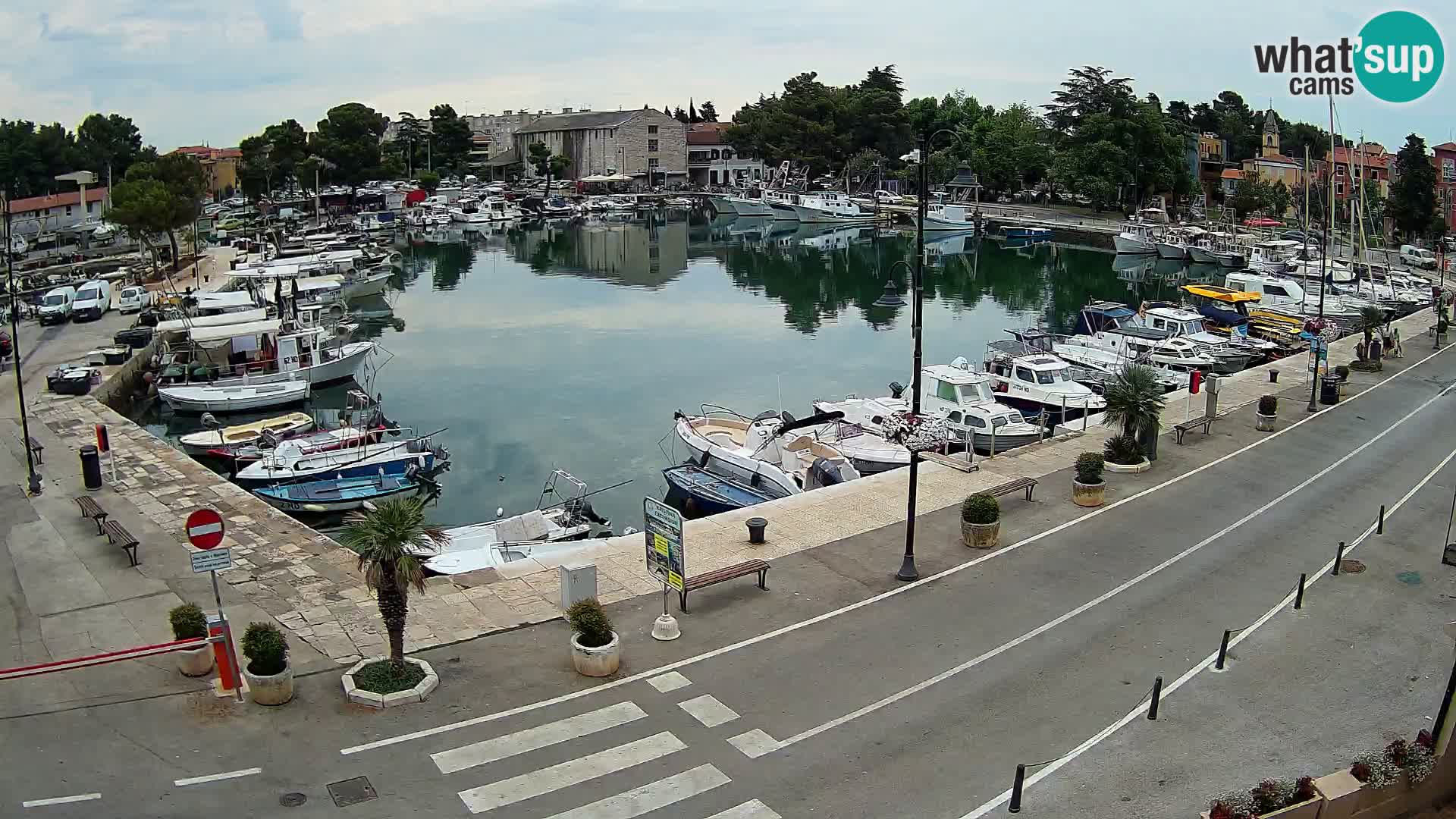 Novigrad webcam Mandrač | old marina – Istria