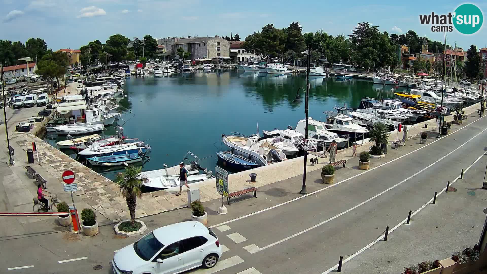 Novigrad webcam Mandrač | old marina – Istria