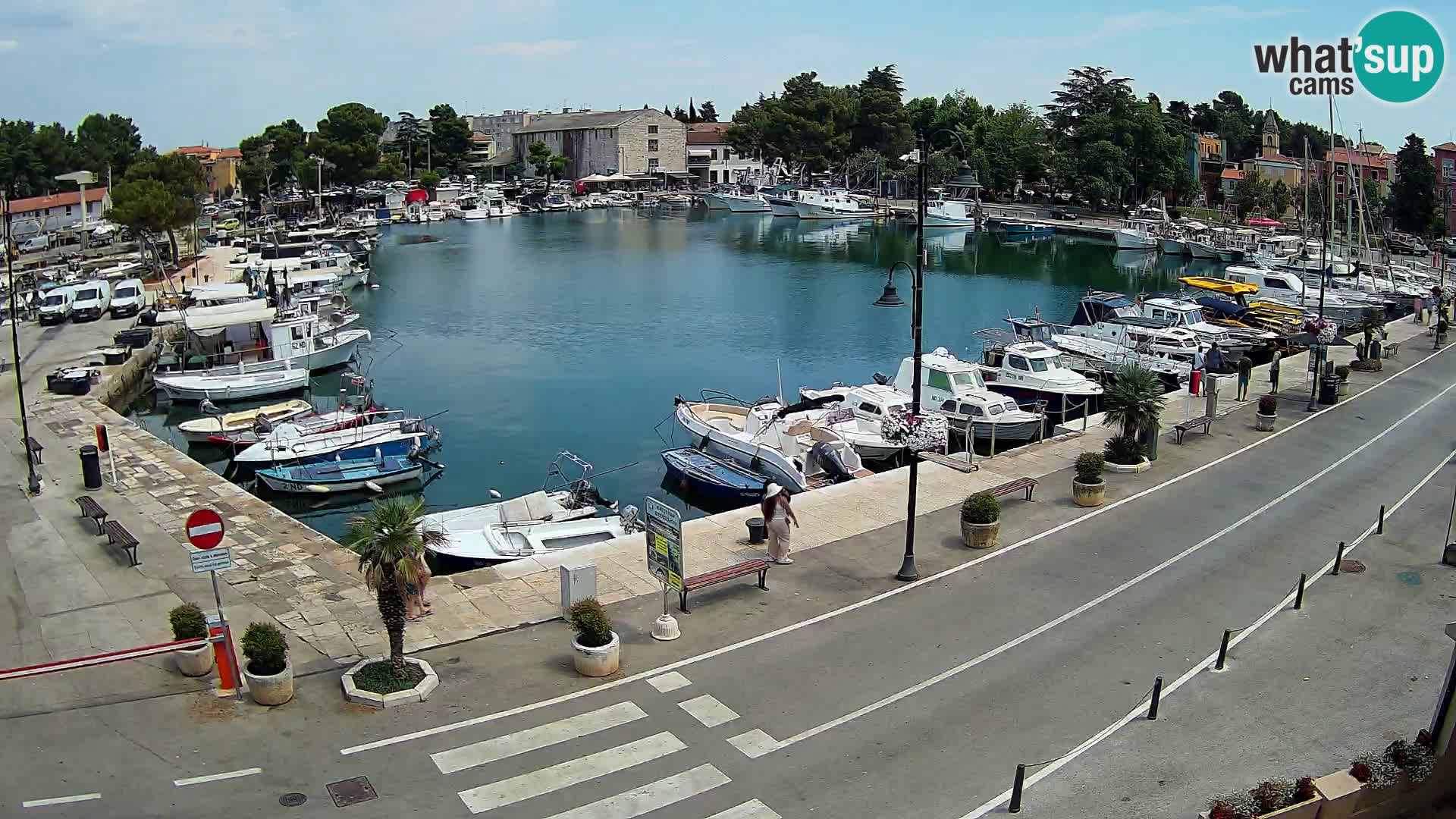 Novigrad webcam Mandrač | old marina – Istria