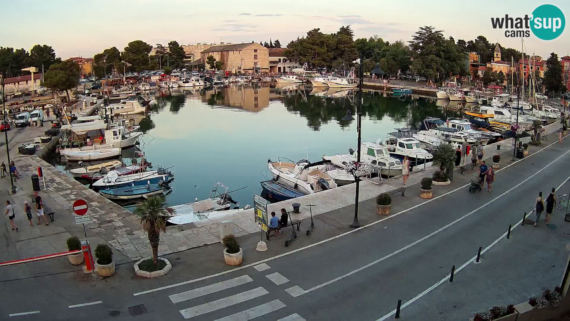 Novigrad webcam Mandrač | old marina – Istria