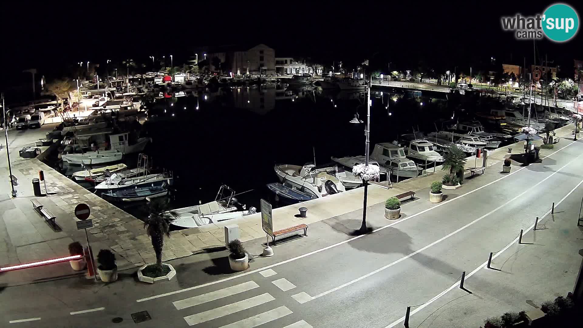 Novigrad webcam Mandrač | old marina – Istria