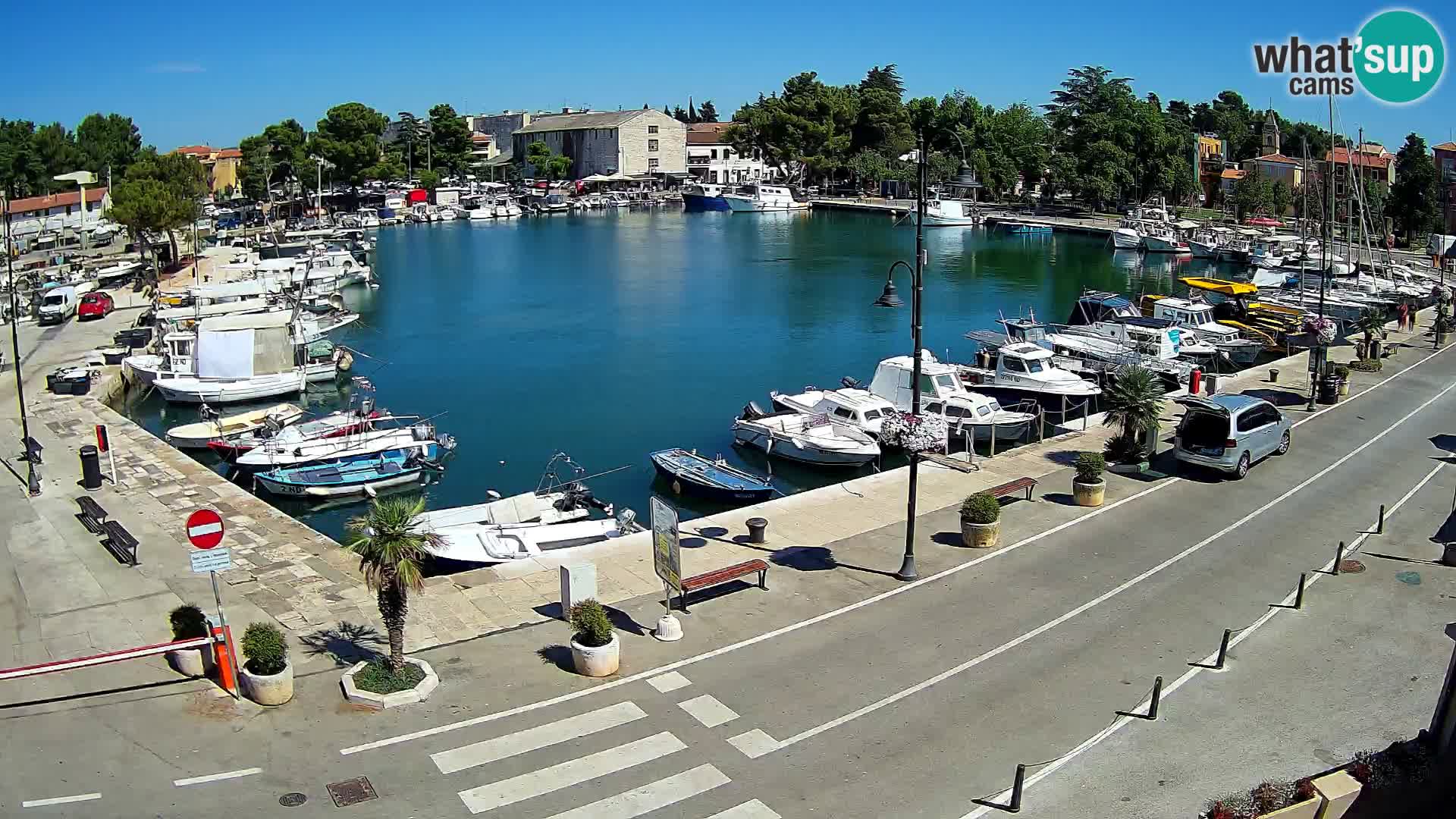 Novigrad webcam Mandrač | old marina – Istria