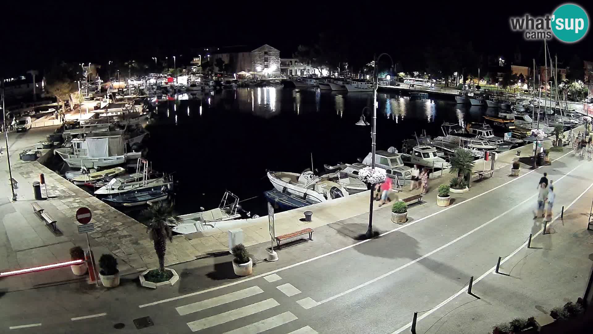 Novigrad webcam Mandrač | alten Hafen – Istrien