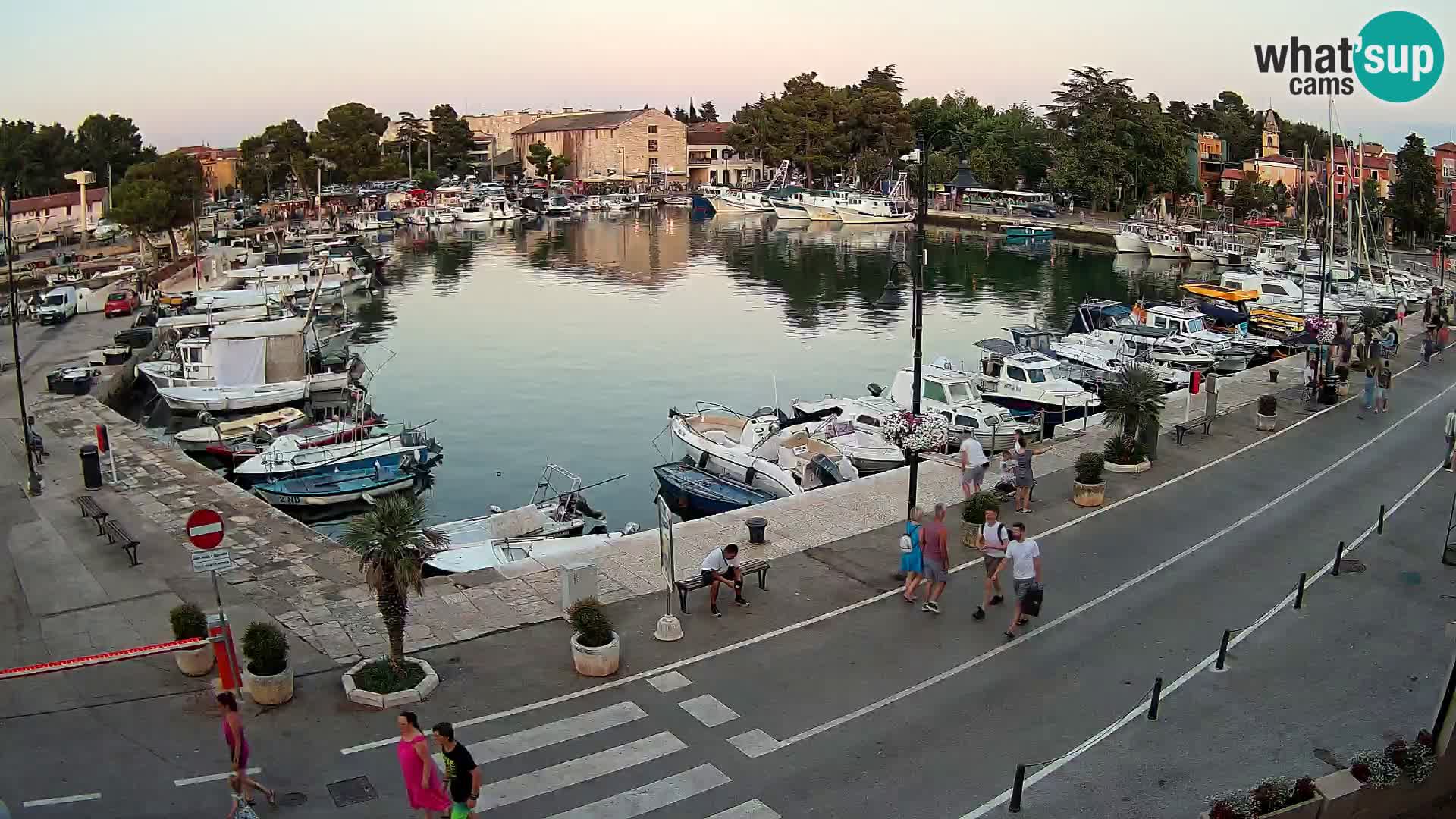 Novigrad webcam Mandrač | old marina – Istria